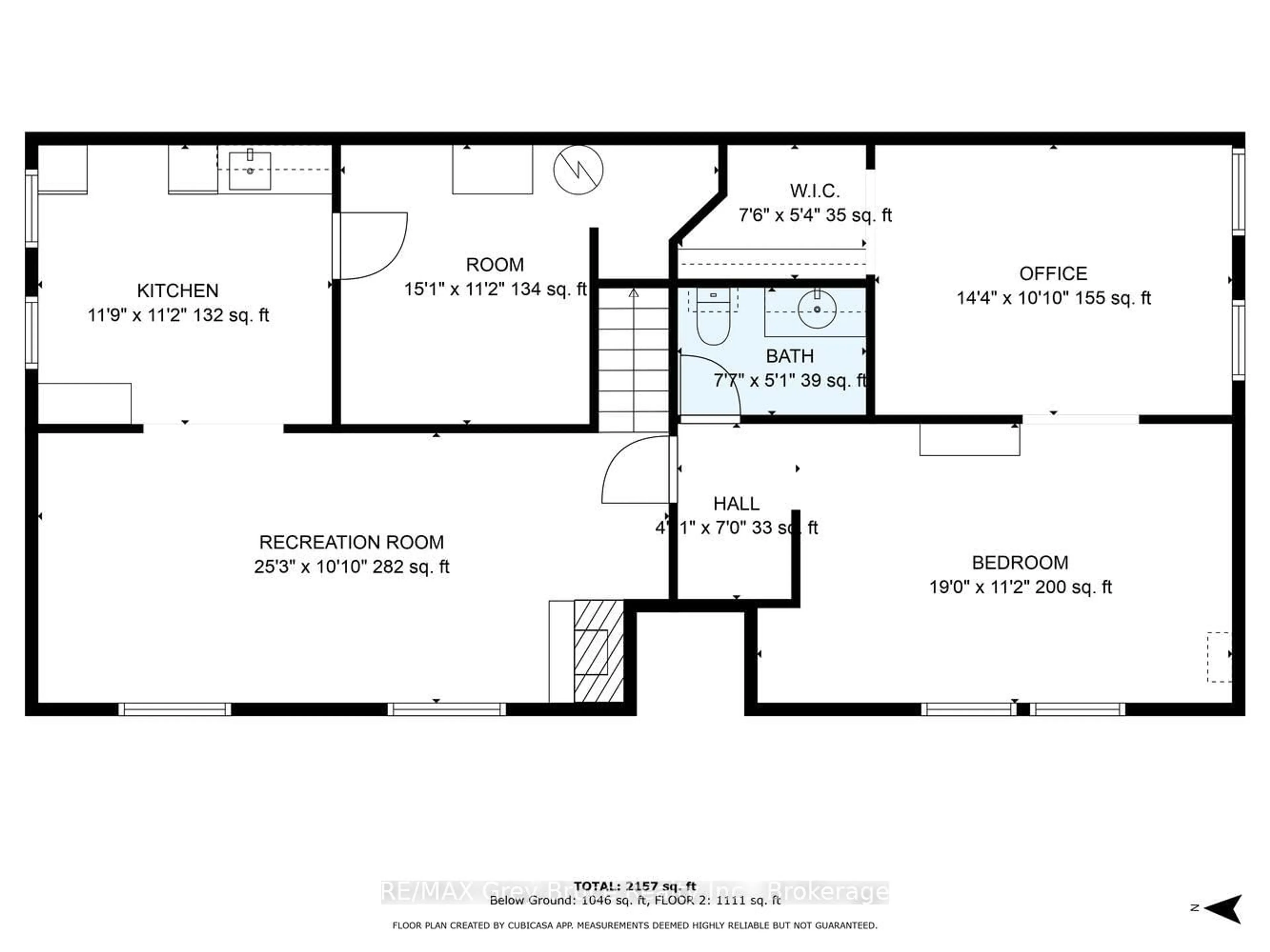 Floor plan for 70183 Zion Church Rd, Georgian Bluffs Ontario N0H 2T0