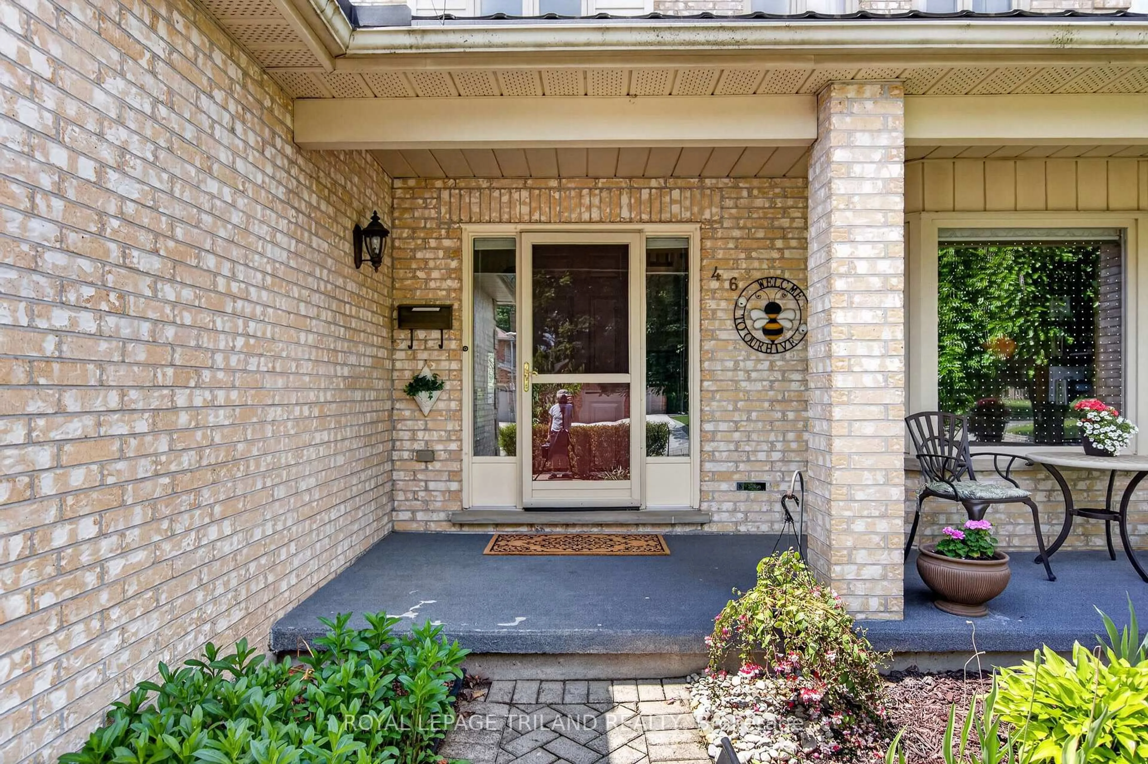Home with brick exterior material, street for 46 Garden Walk, London South Ontario N6J 4W9
