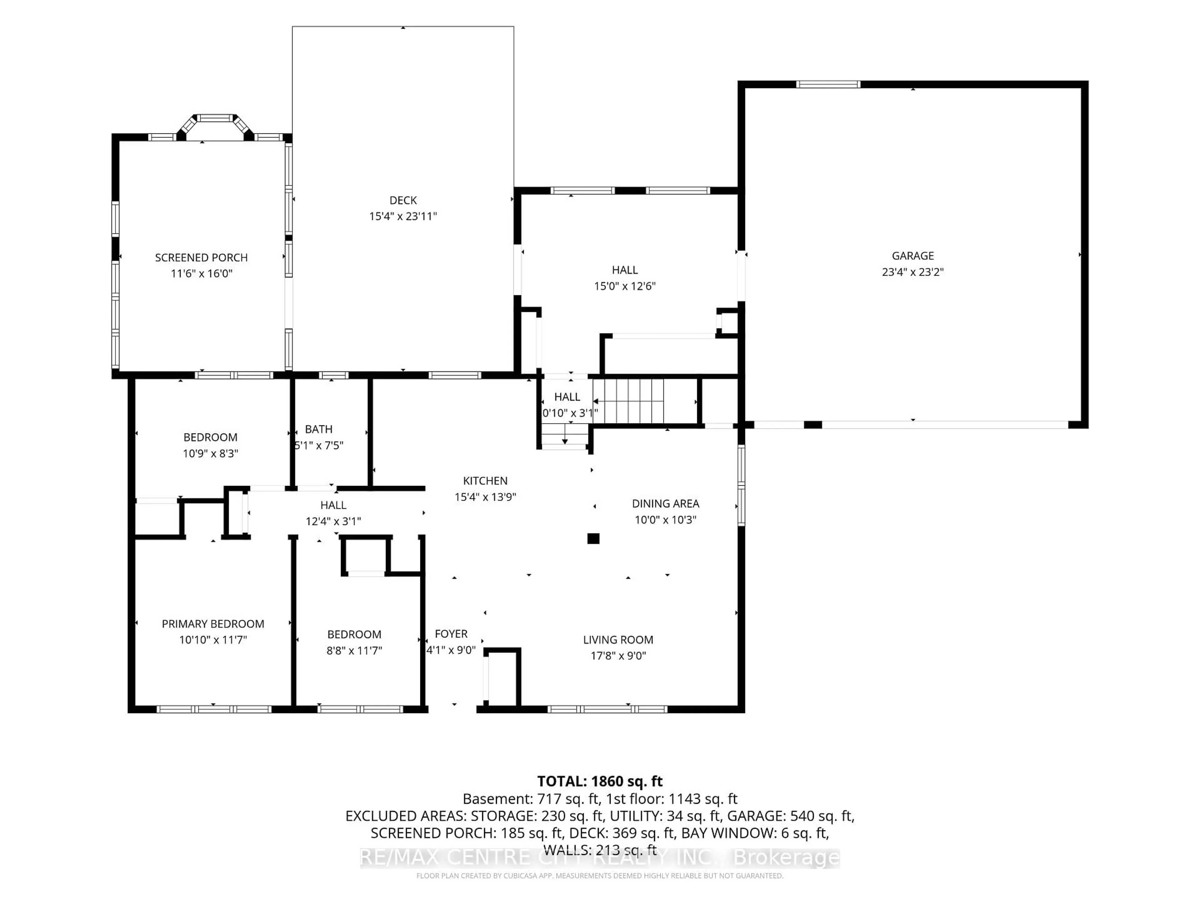 Floor plan for 137 Centennial Ave, Central Elgin Ontario N5R 5B1