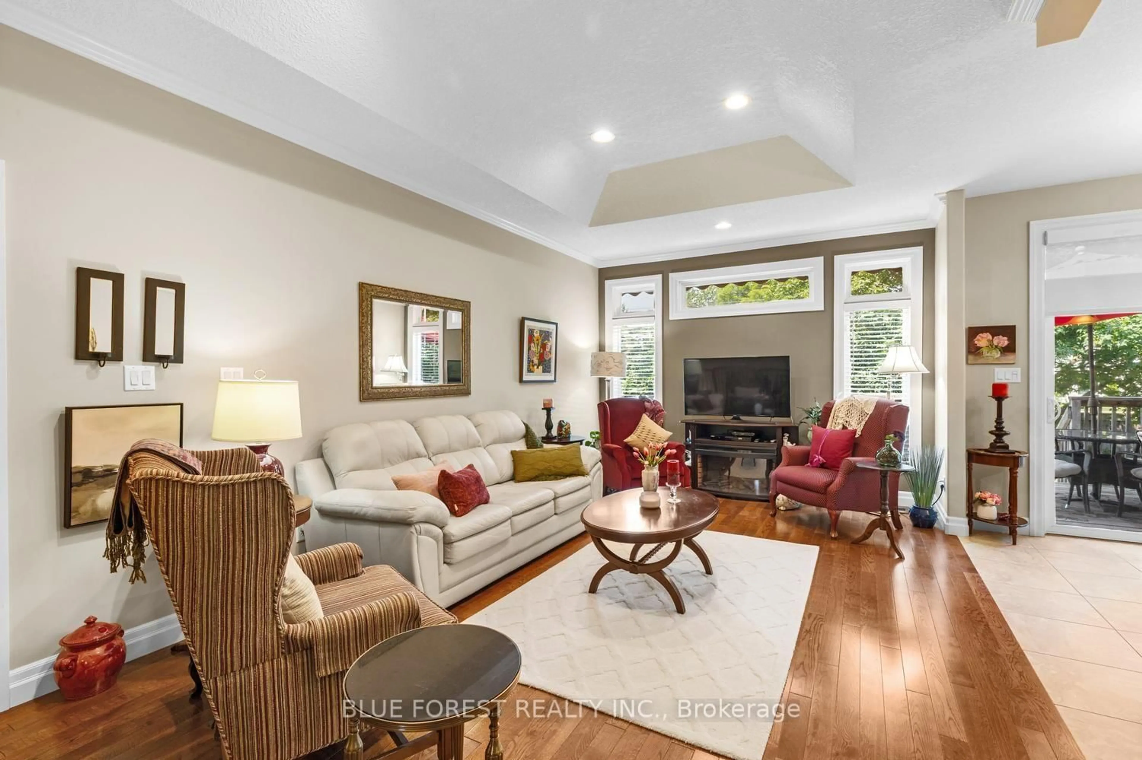 Living room with furniture, unknown for 1 St. John's Dr #3, Middlesex Centre Ontario N0M 1C0