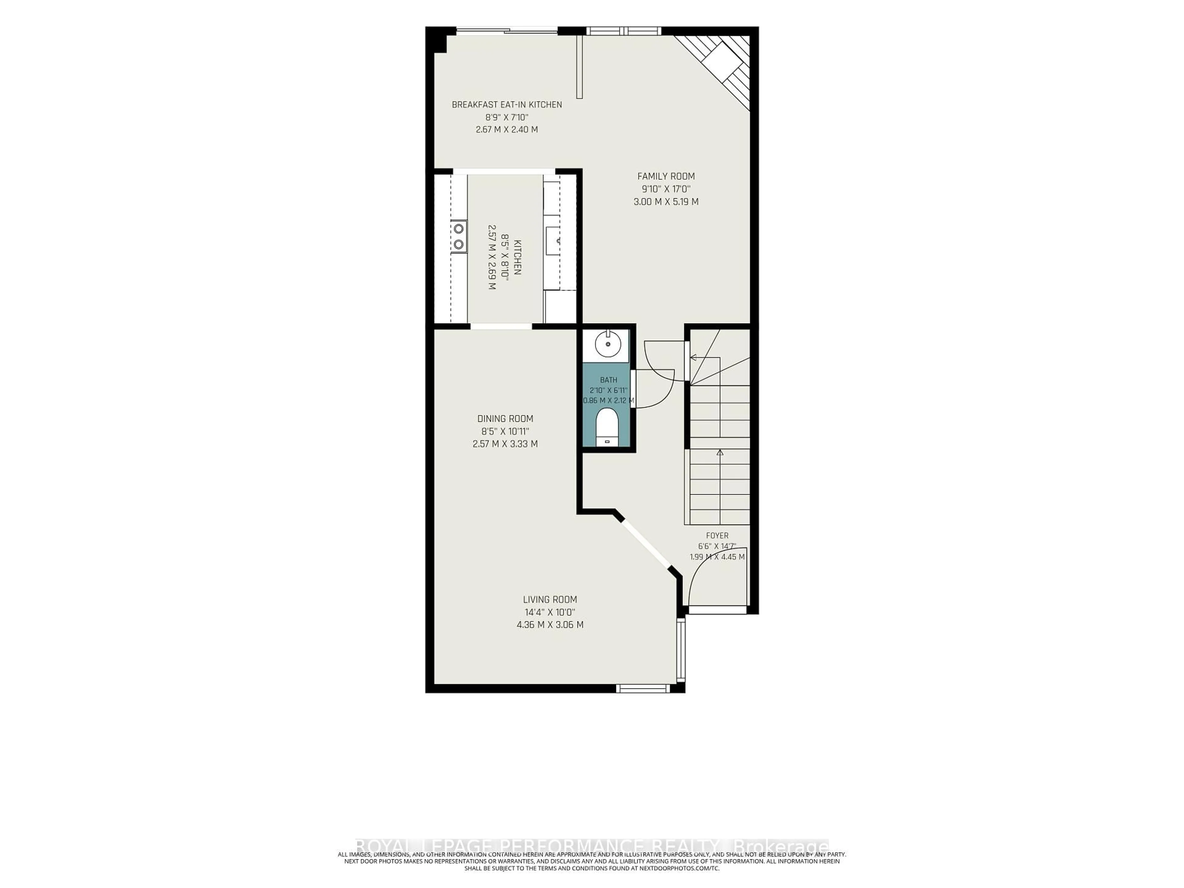 Floor plan for 8 Southport Dr, Ottawa Ontario K1T 3E7