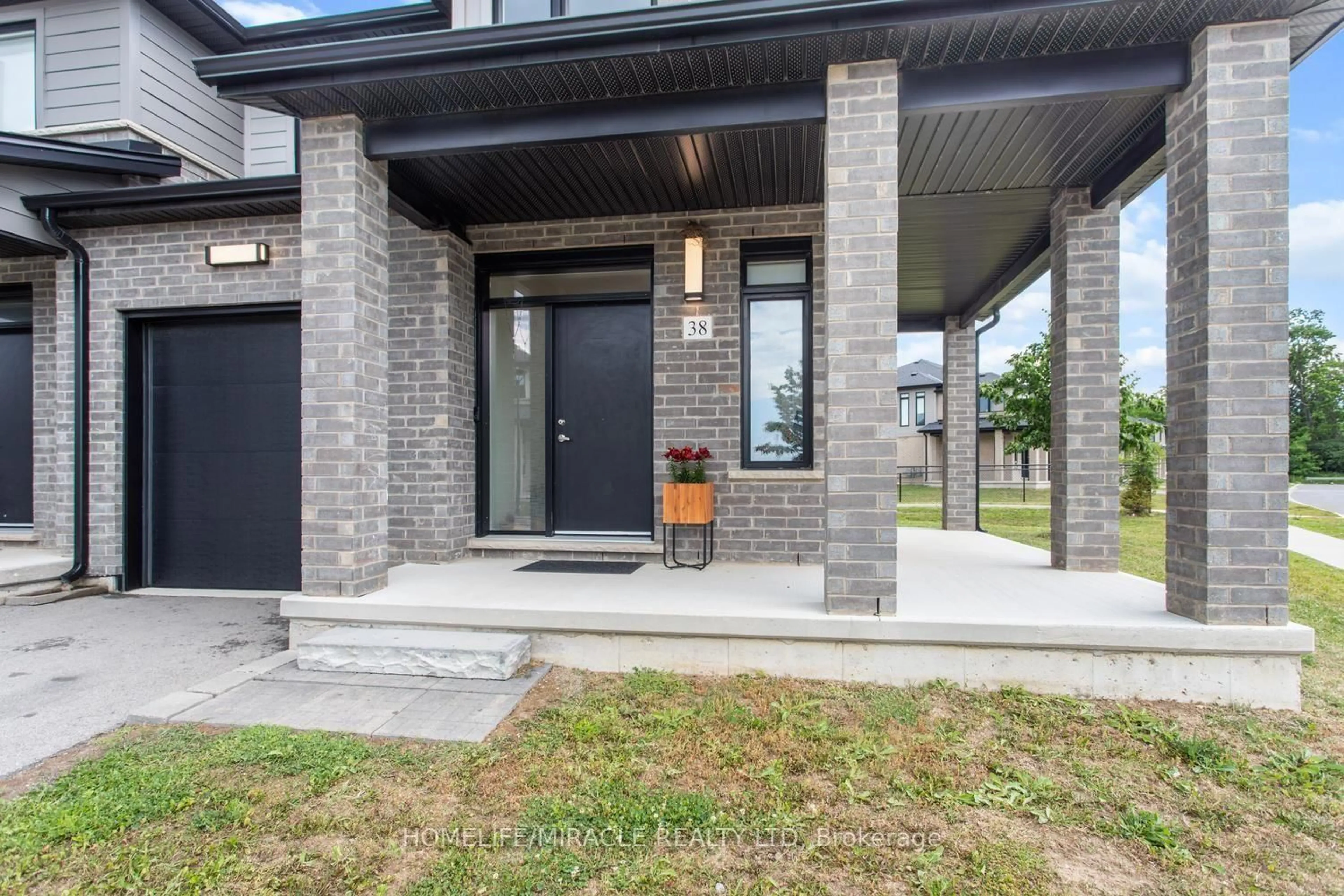 Home with brick exterior material, street for 3635 Southbridge Ave #38, London South Ontario N6L 0G8