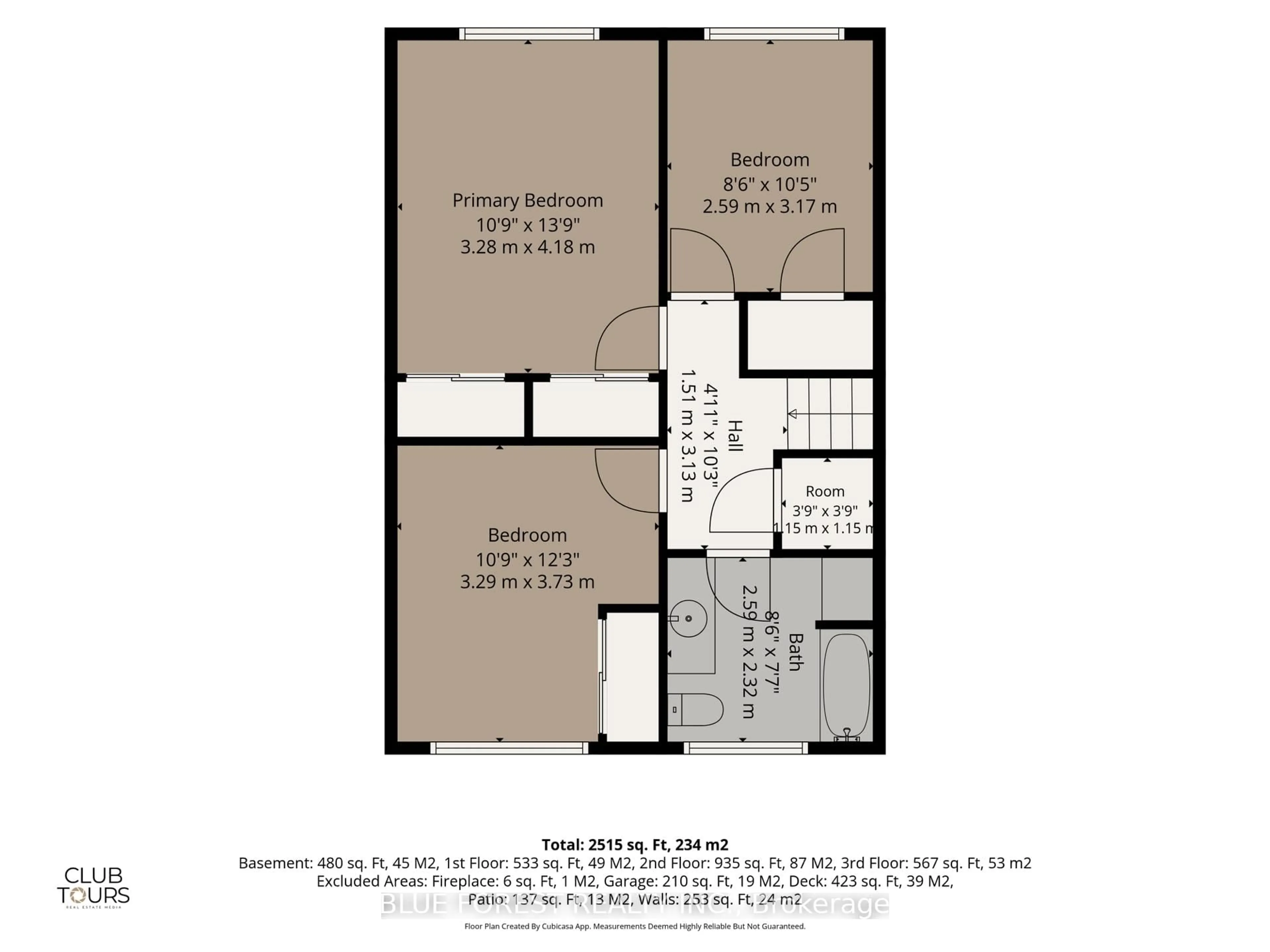 Floor plan for 708 Headley Dr, London North Ontario N6H 3V6