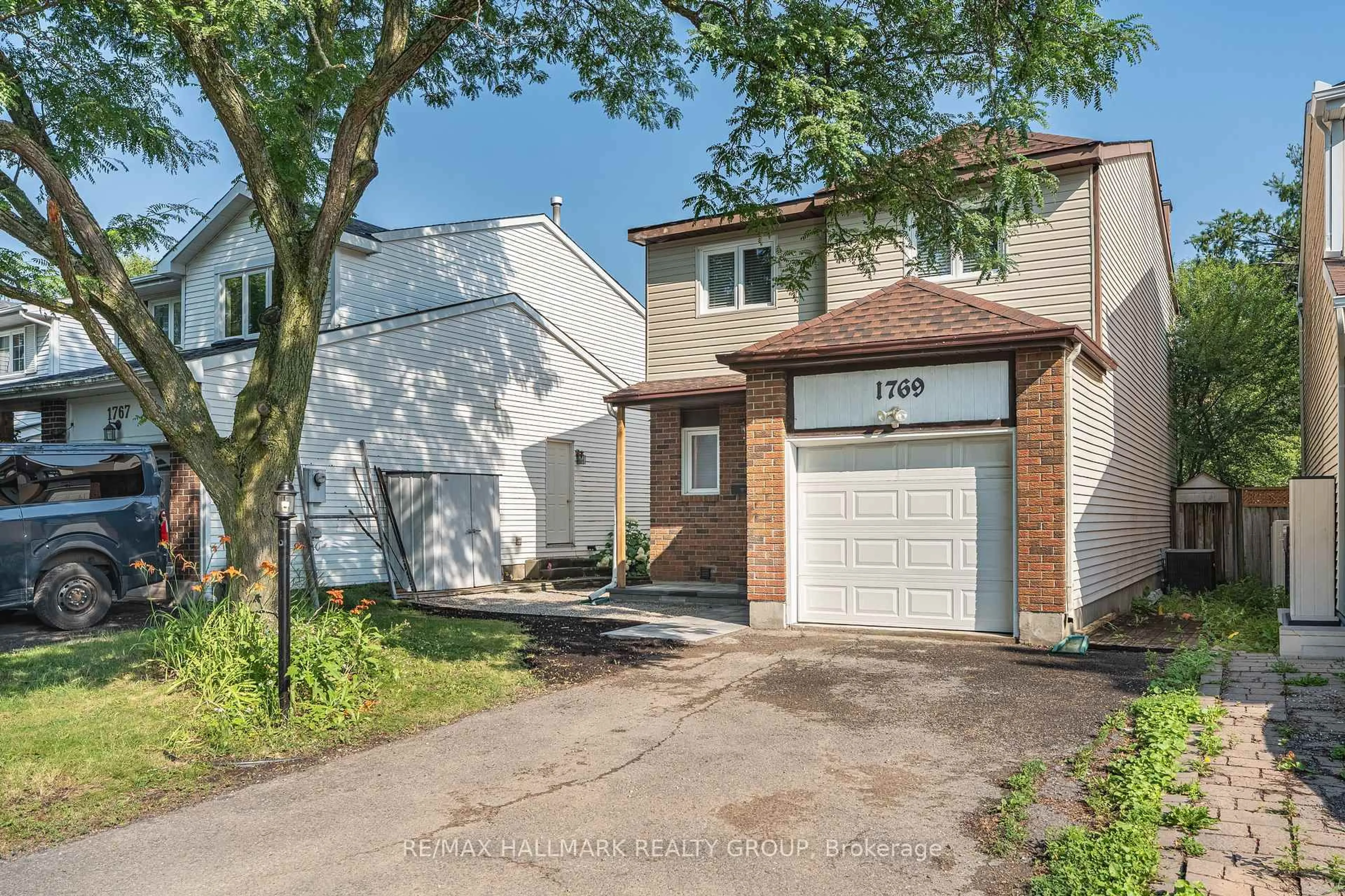 Home with brick exterior material, street for 1769 Bromont Way, Ottawa Ontario K1C 5K1