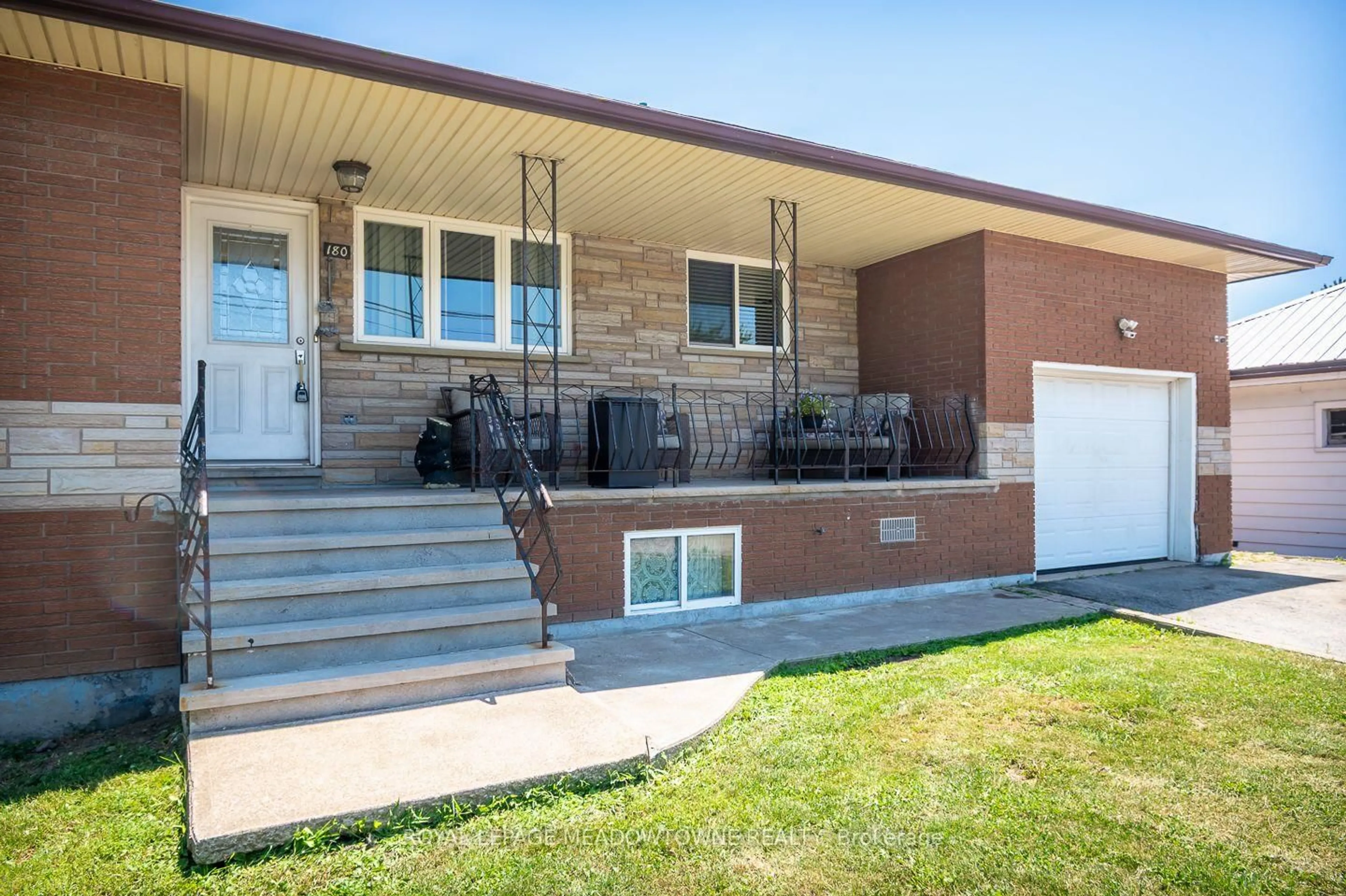 Home with brick exterior material, street for 180 West Side Rd, Port Colborne Ontario L3K 5K7