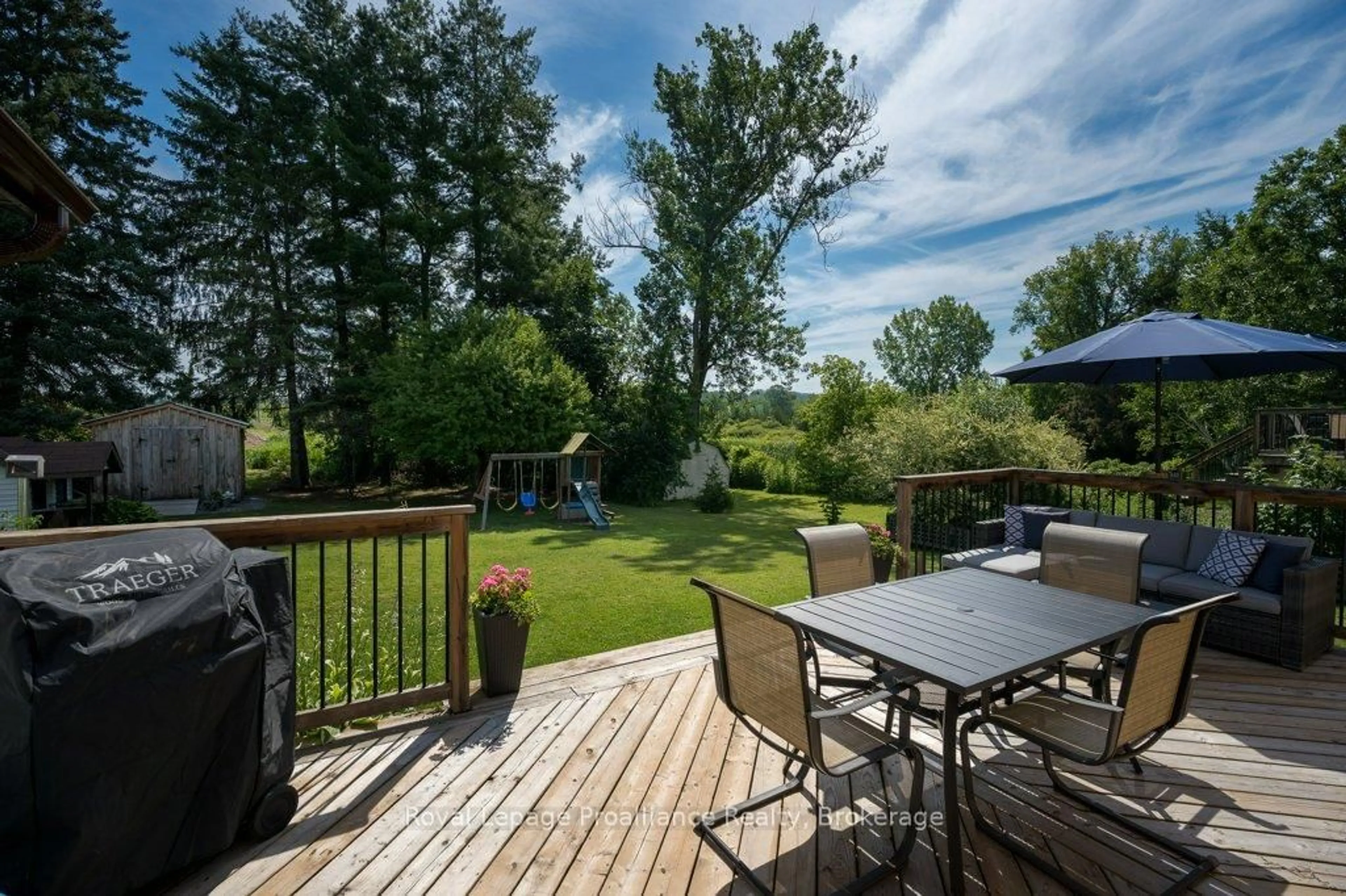 Patio, water/lake/river/ocean view for 193 Henry St, Stirling Ontario K0K 3E0