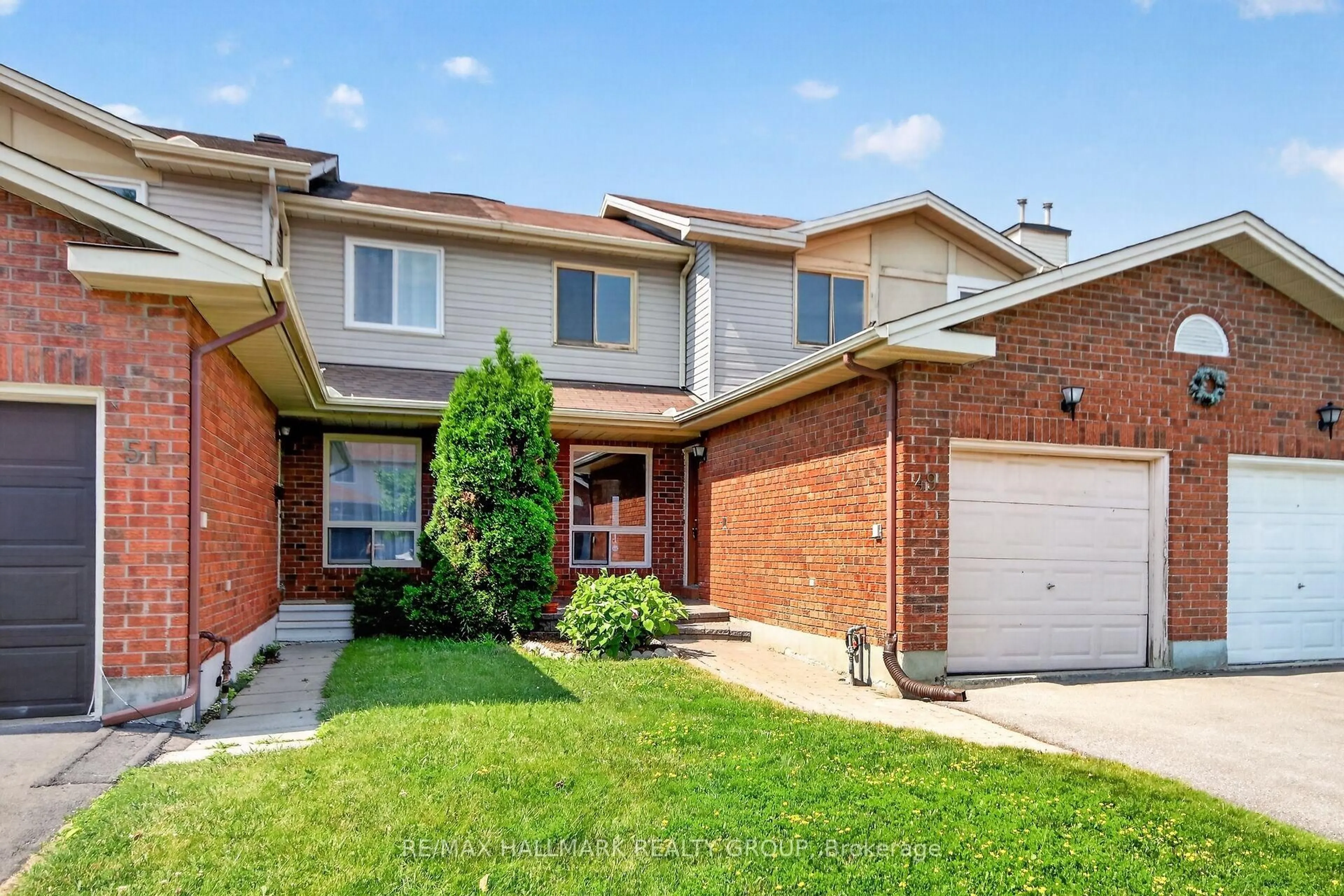 Home with brick exterior material, street for 49 Newport Cres, Ottawa Ontario K1T 3M2