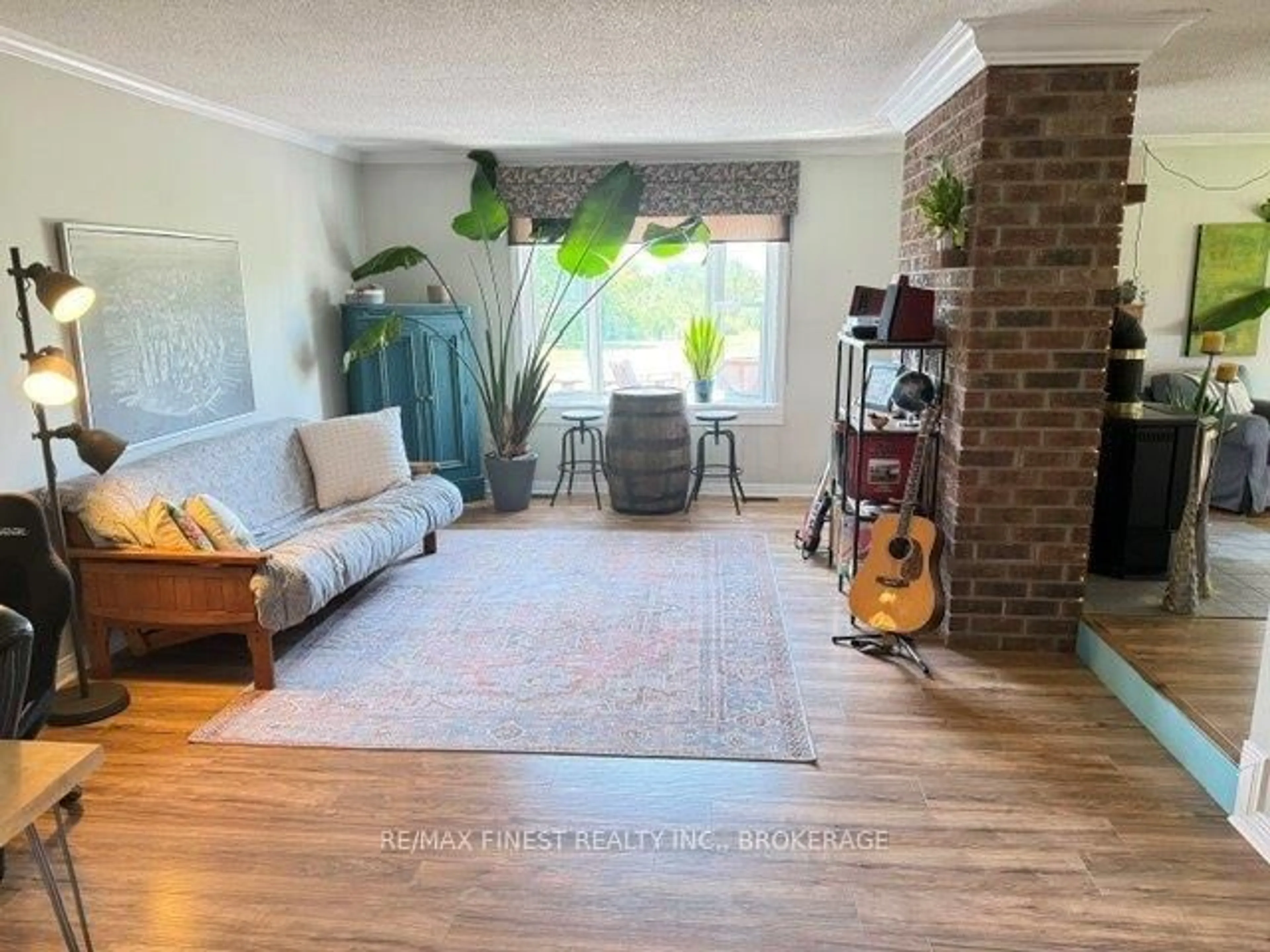 Living room with furniture, unknown for 4459 Davidson Rd, Inverary Ontario K0H 1X0