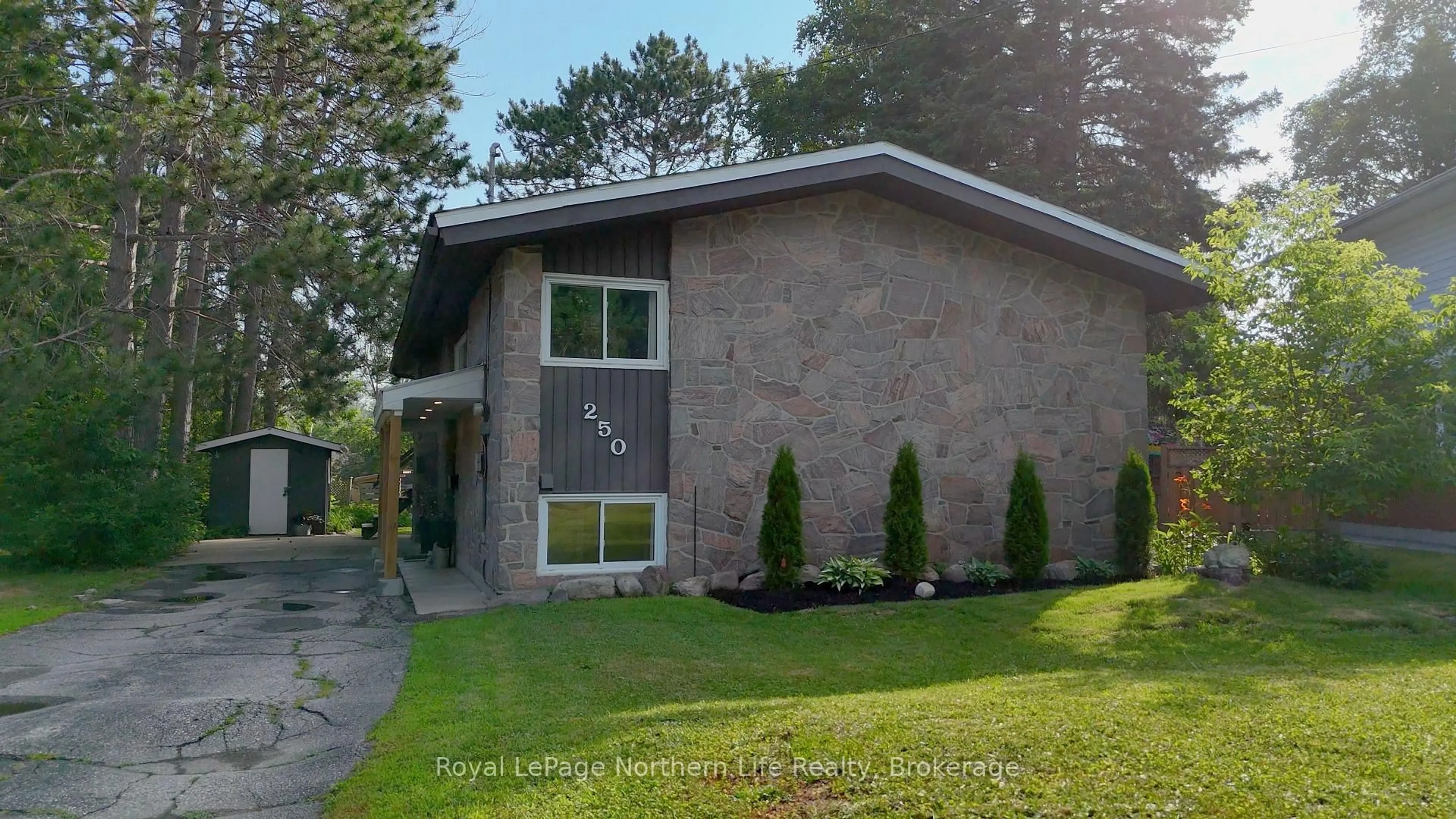 Home with brick exterior material, street for 250 Richard Rd, North Bay Ontario P1A 3C6