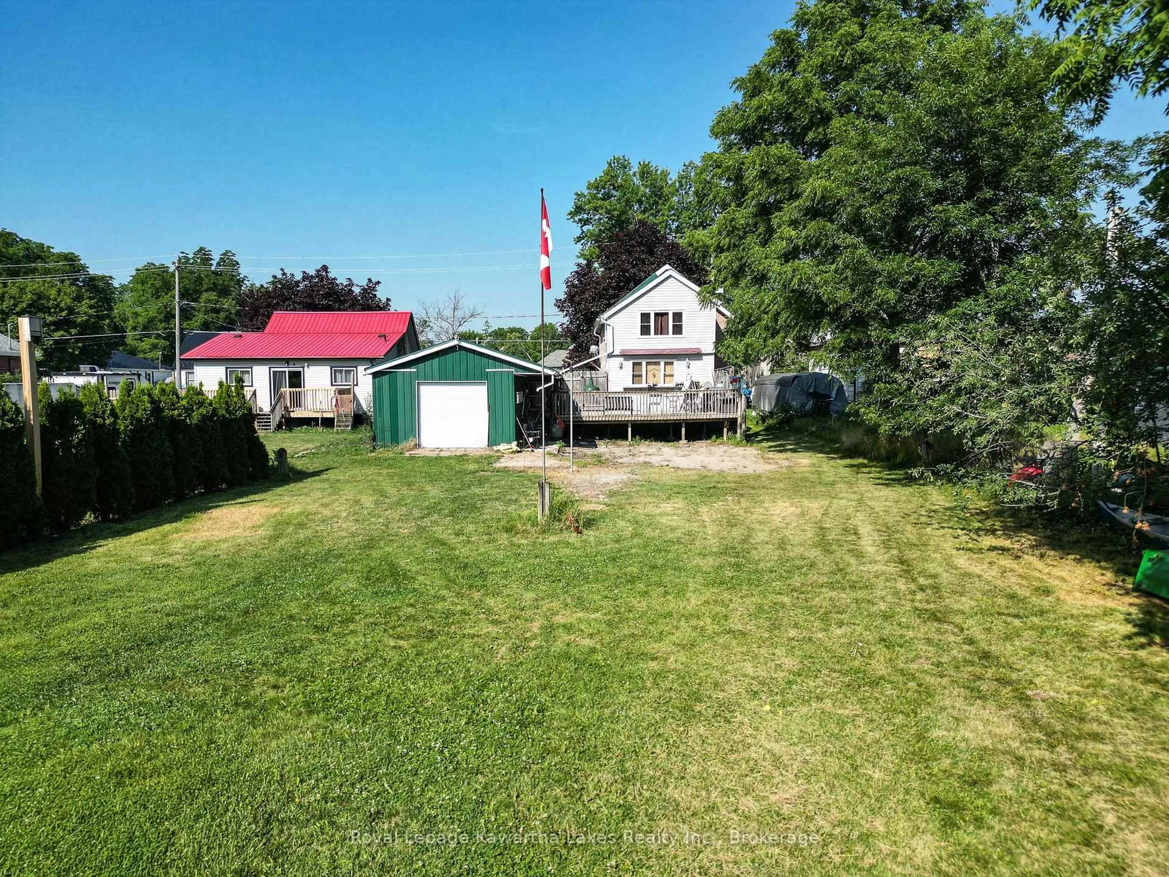 A pic from outside/outdoor area/front of a property/back of a property/a pic from drone, unknown for 6 Wolfe St, Kawartha Lakes Ontario K9V 2H9