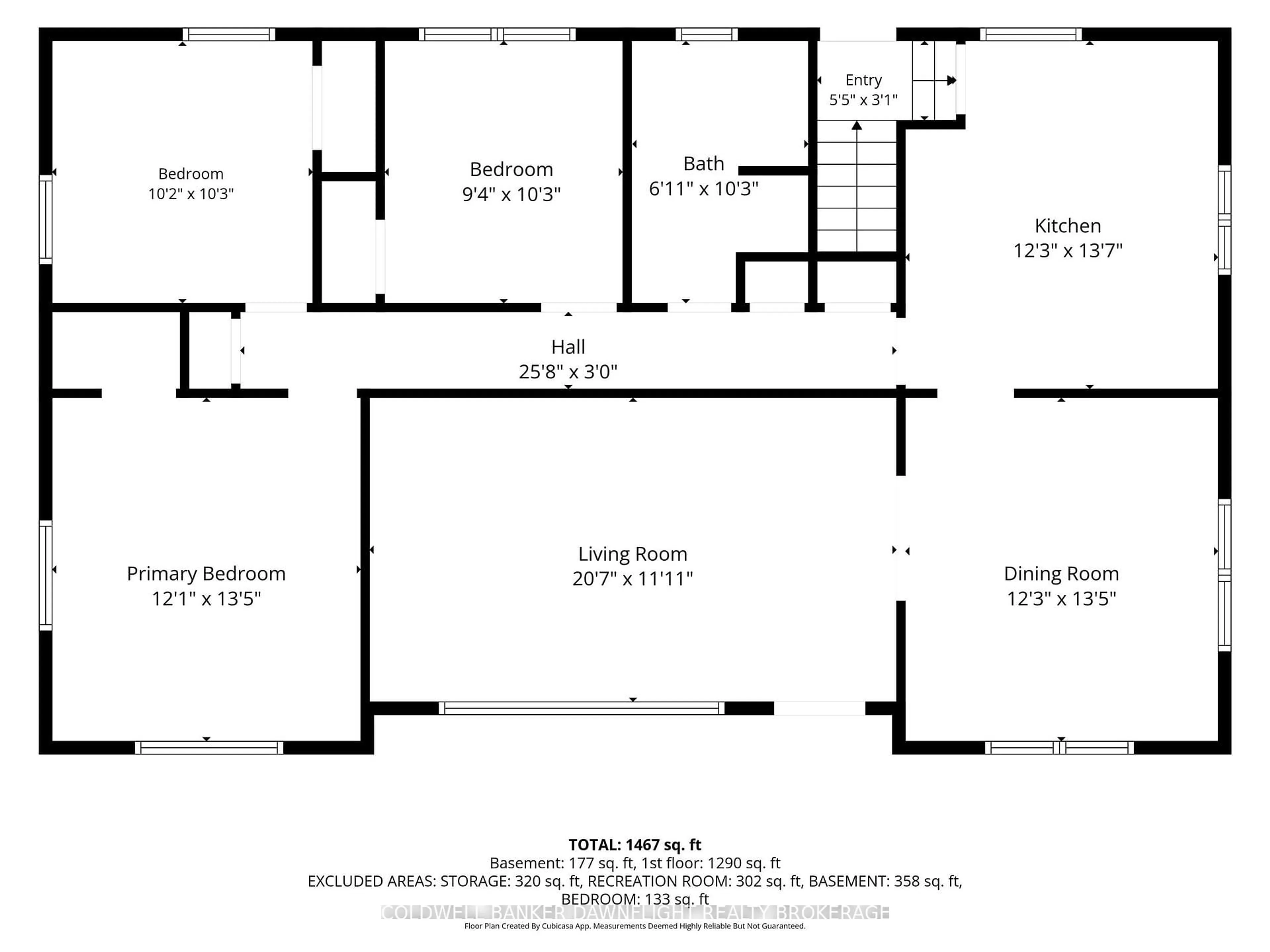 Floor plan for 126 Centre St, Bluewater Ontario N0M 1N0