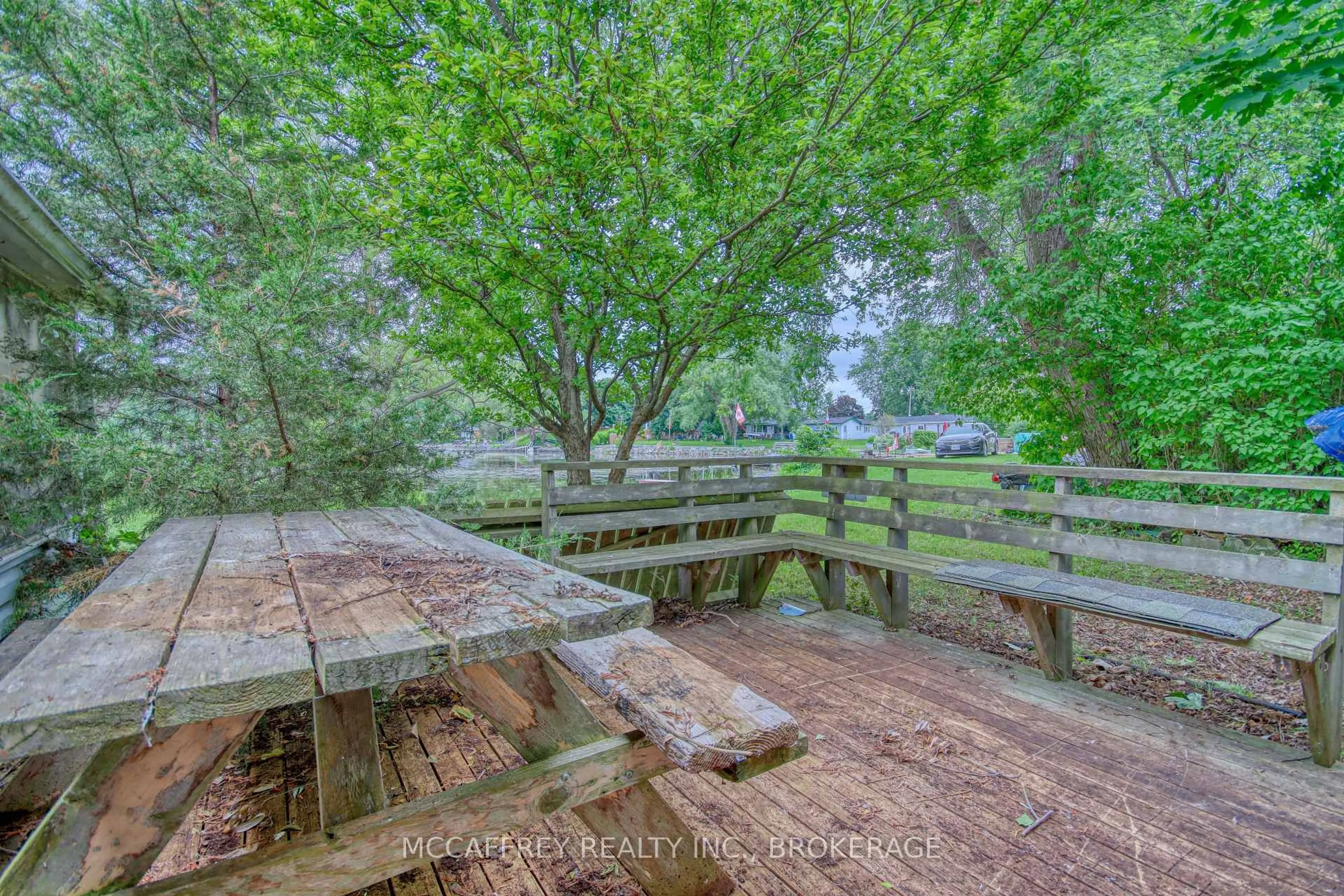 Patio, forest/trees view for 94 WILLOW POINT Lane, Napanee Ontario K7R 3K7