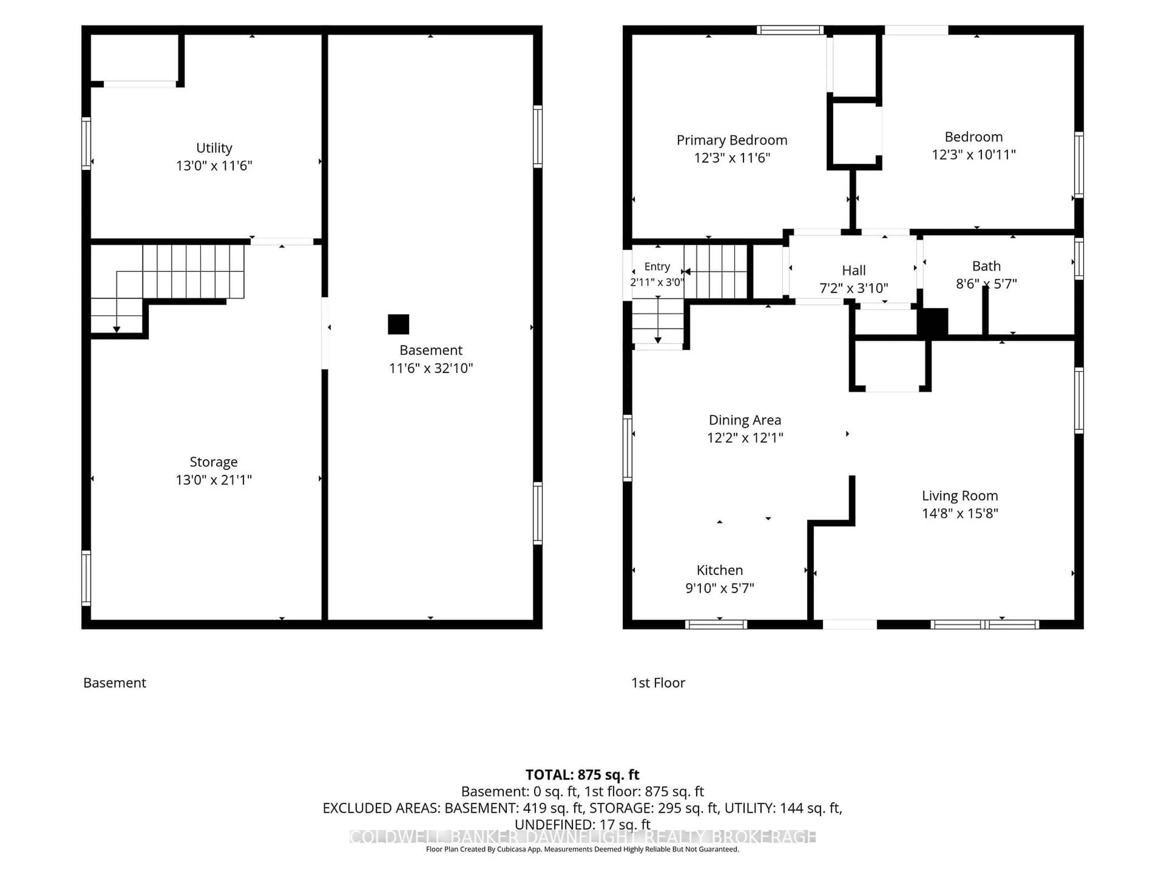 Floor plan for 254 Marlborough St, South Huron Ontario N0M 1S2
