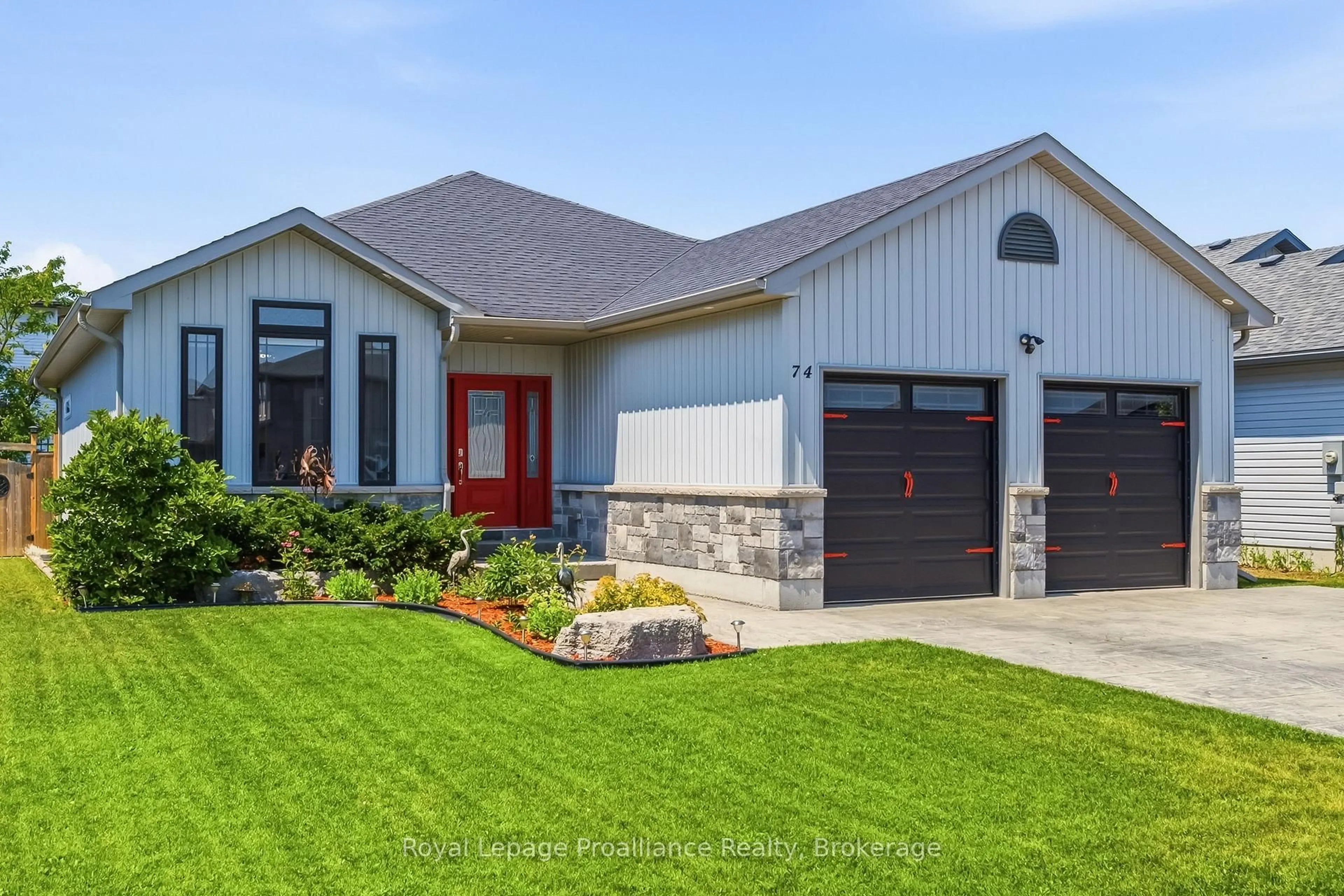 Home with brick exterior material, street for 74 Sienna Ave, Belleville Ontario K8P 0E4