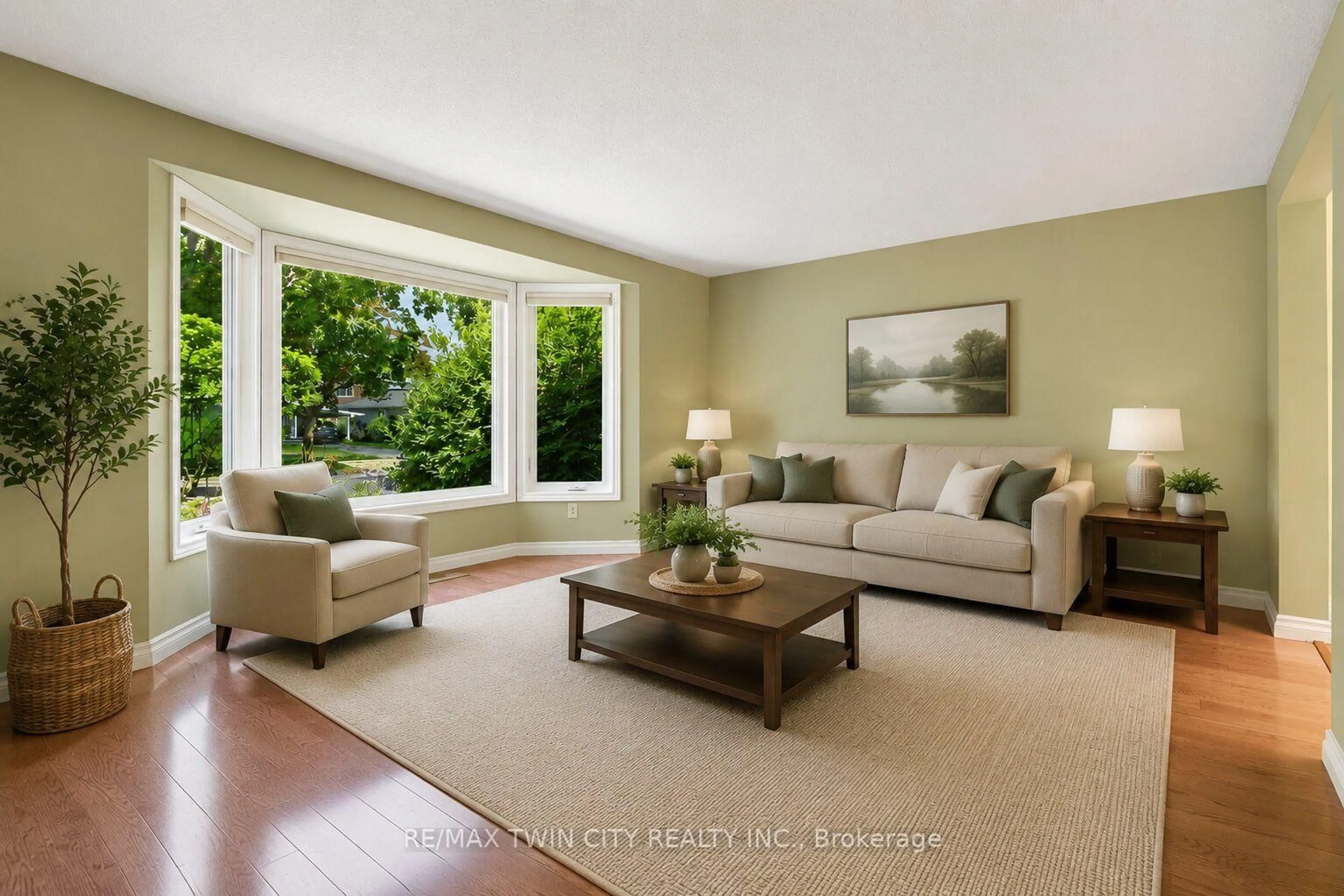 Living room with furniture, unknown for 15 Lewis Cres, Kitchener Ontario N2A 2T7