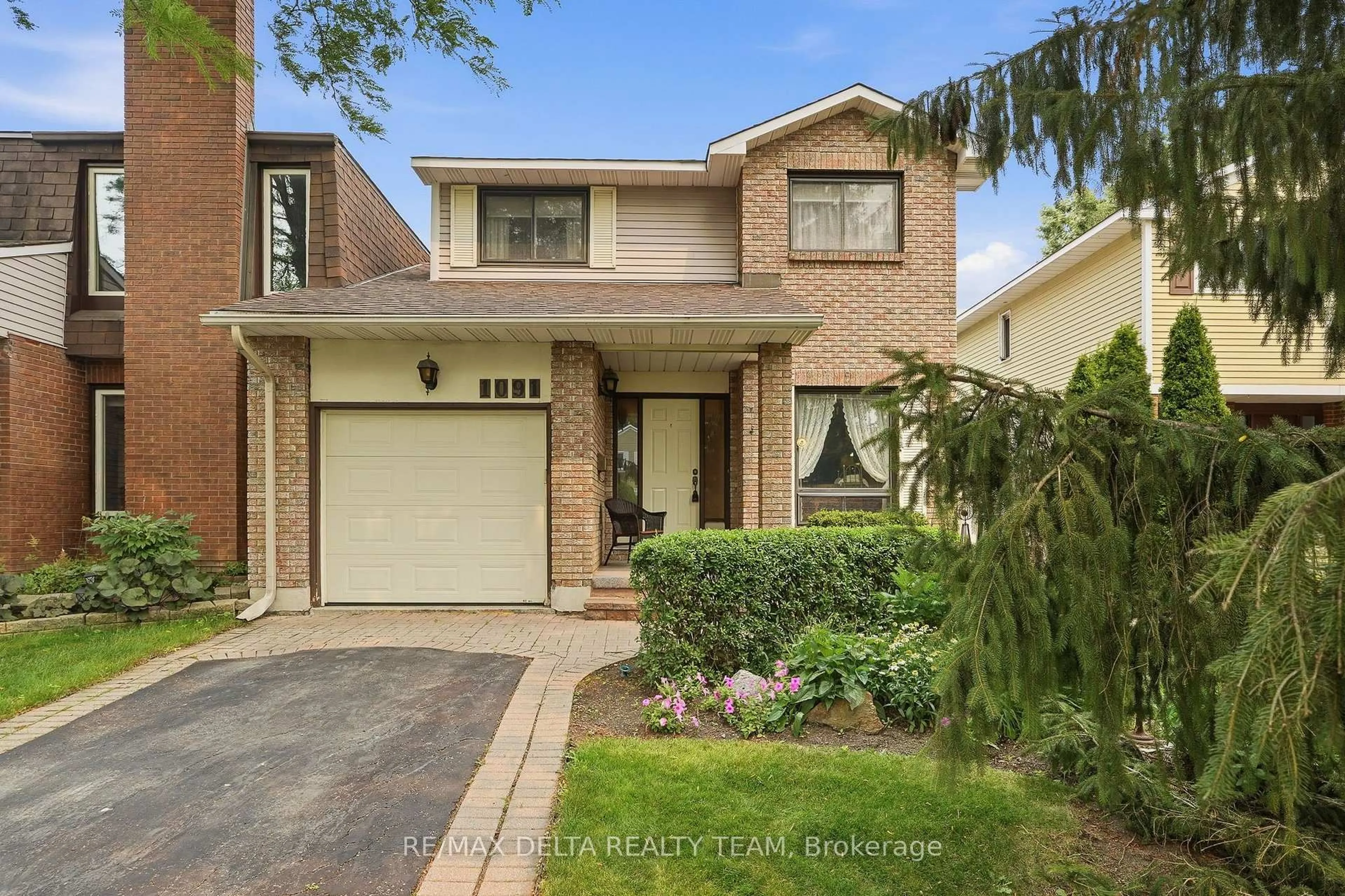 Home with brick exterior material, street for 1091 St Lucia Pl, Ottawa Ontario K1C 2G4