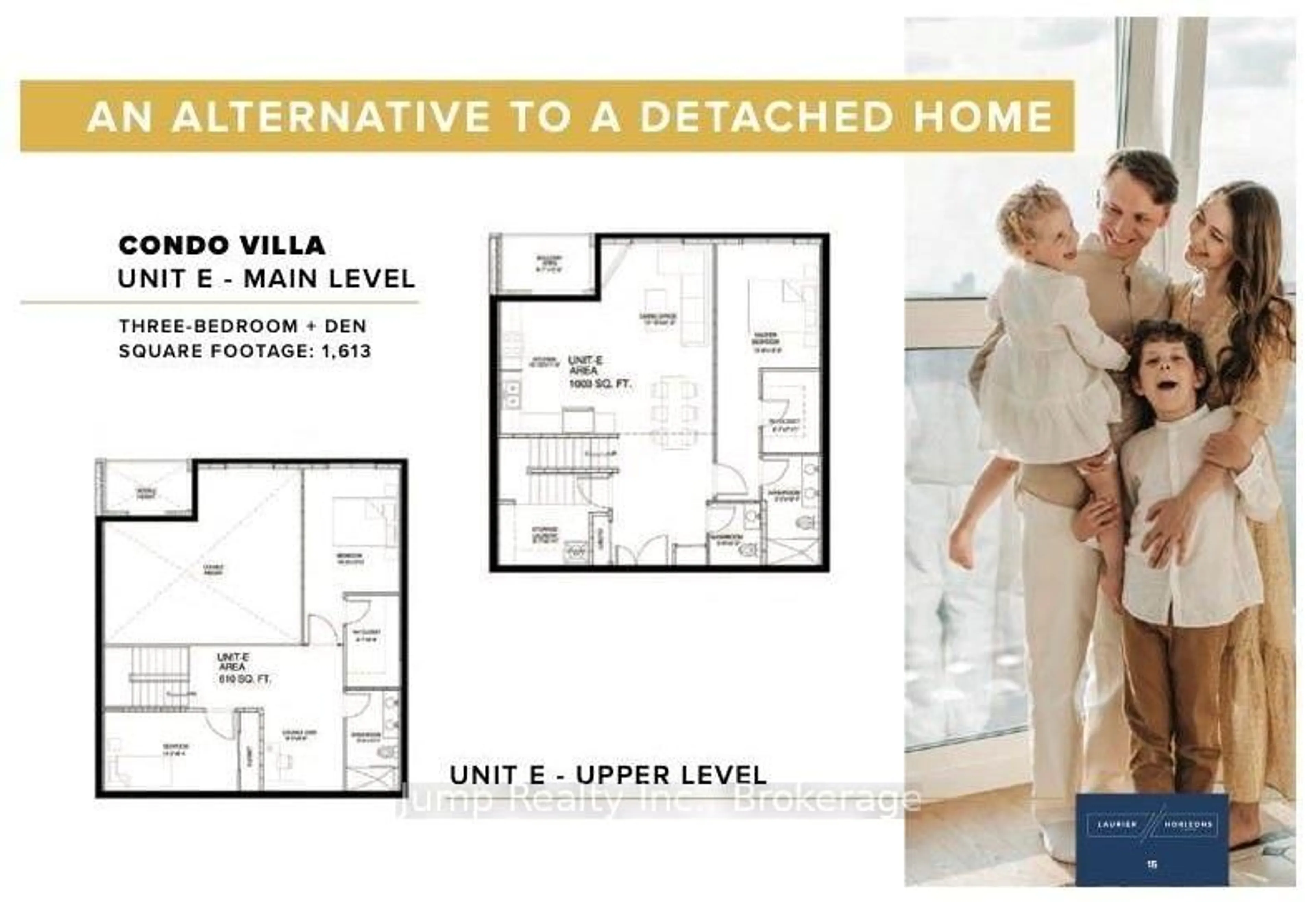 Open concept kitchen, ceramic/tile floor for 4400 Laurier Pkwy #610, LaSalle Ontario N9H 0R1