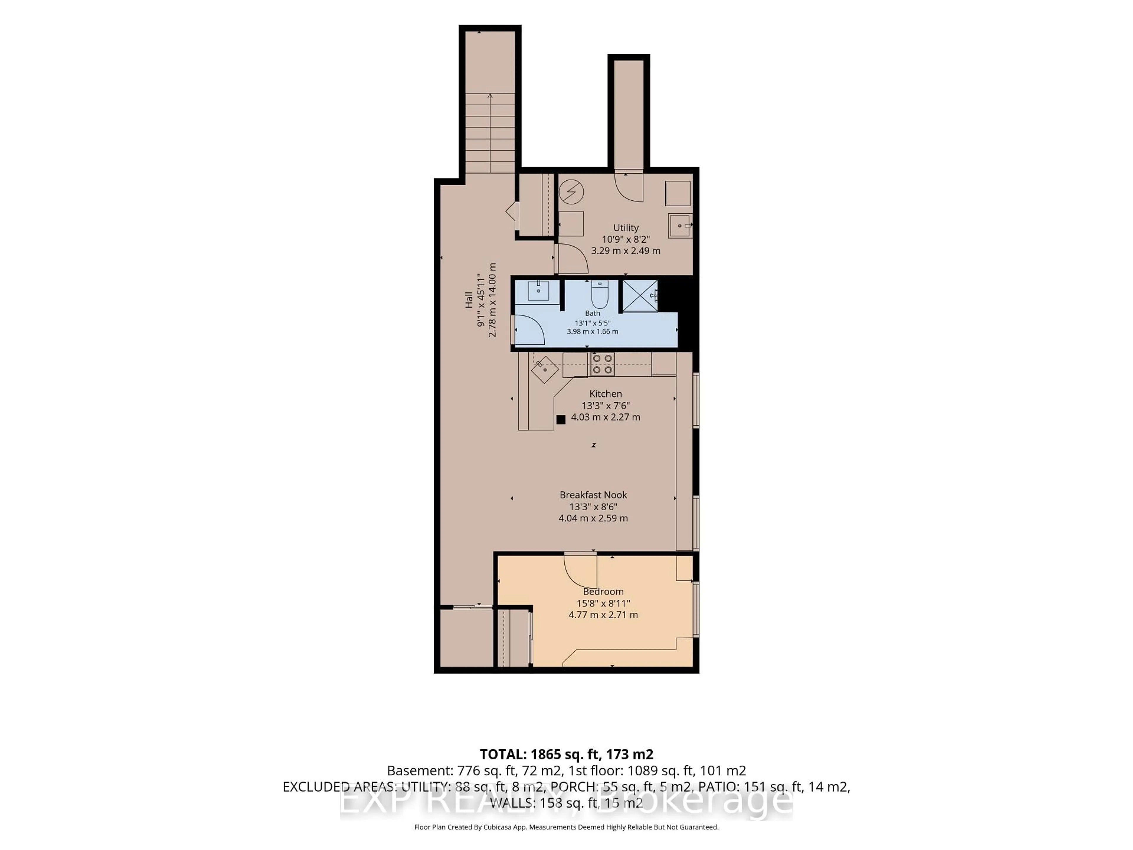 Floor plan for 121 Mount Pleasant Ave, London North Ontario N6H 1E1