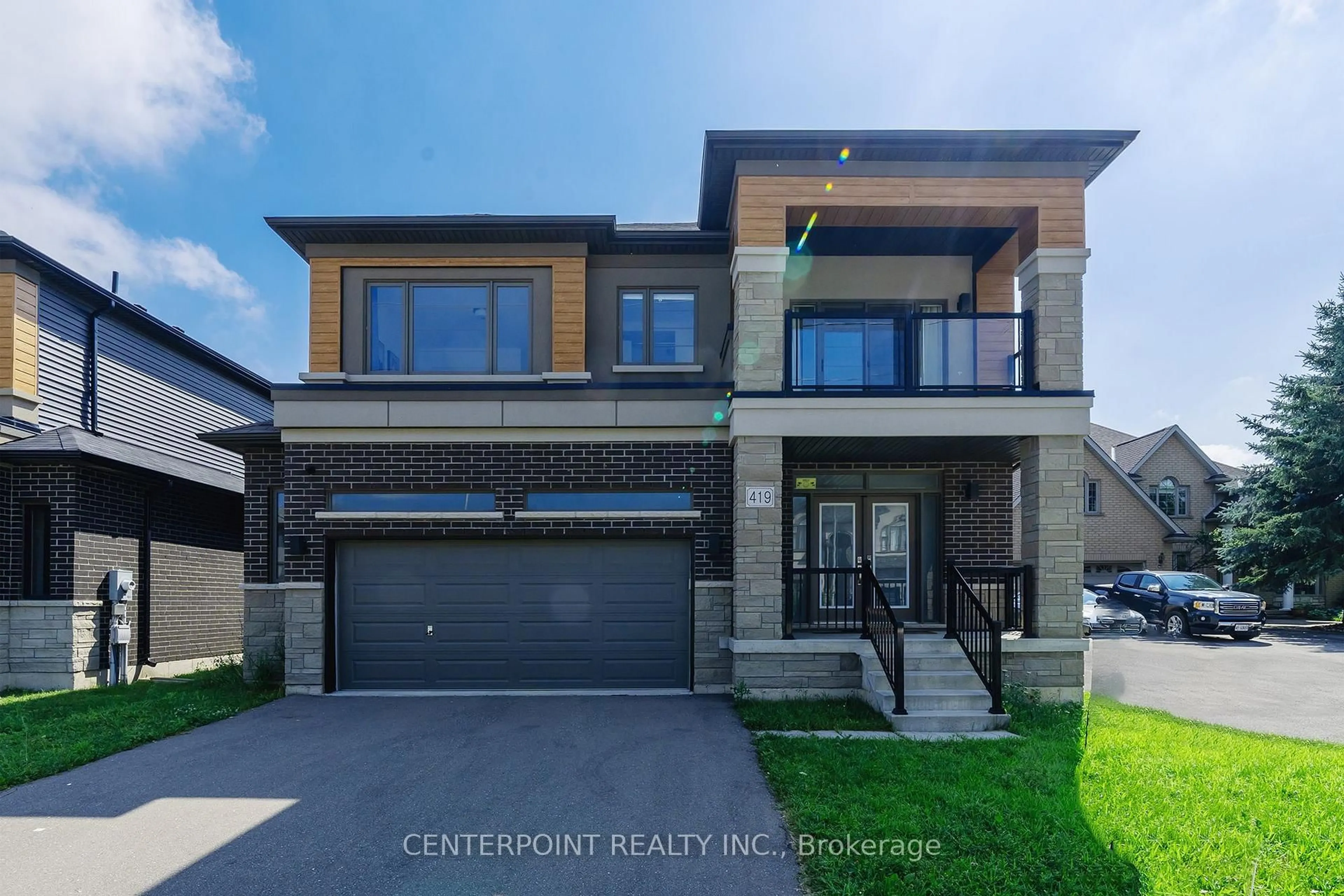 Home with brick exterior material, street for 419 SPRINGBROOK Ave, Hamilton Ontario L9K 0K5