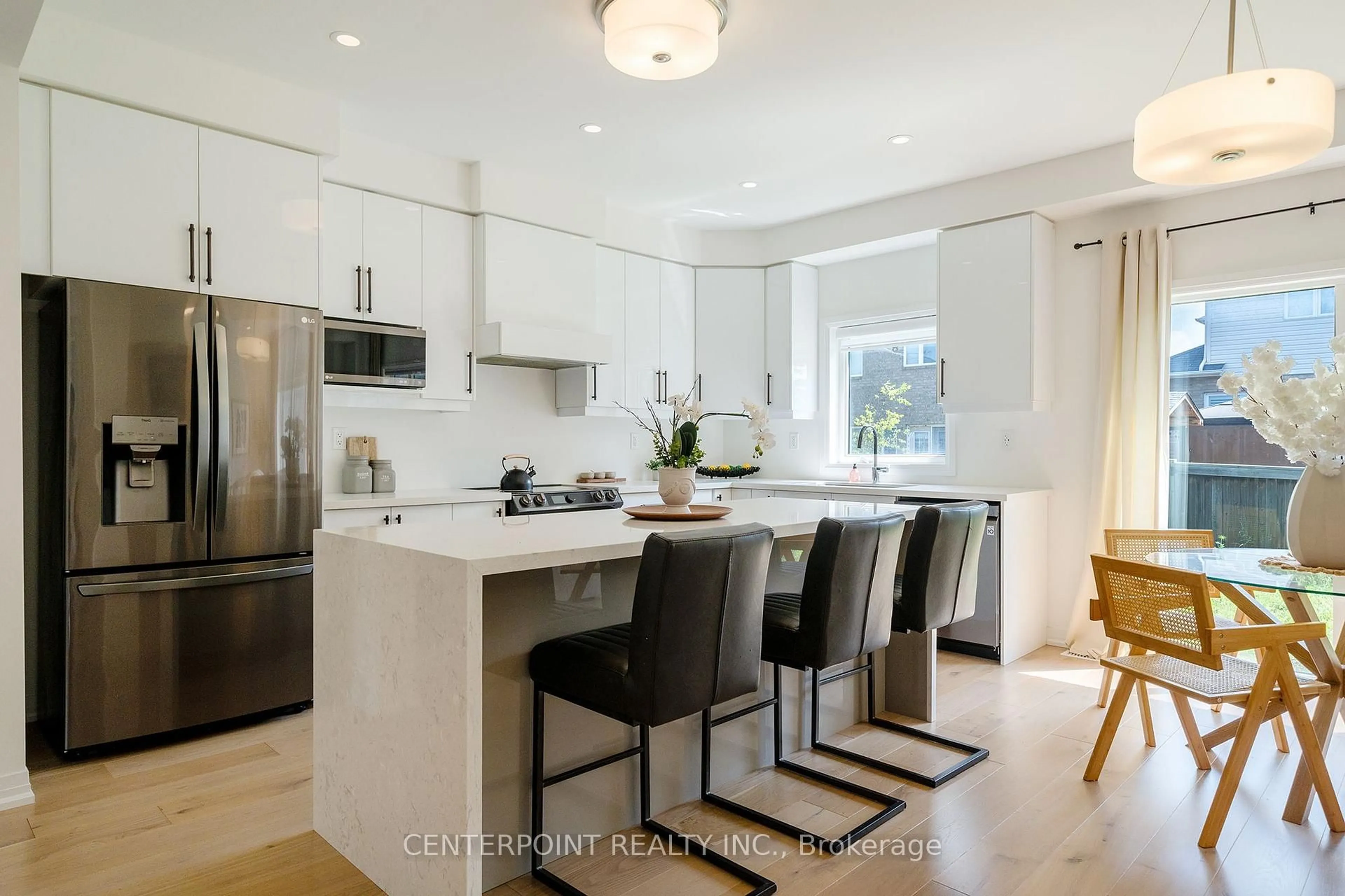 Contemporary kitchen, ceramic/tile floor for 419 SPRINGBROOK Ave, Hamilton Ontario L9K 0K5