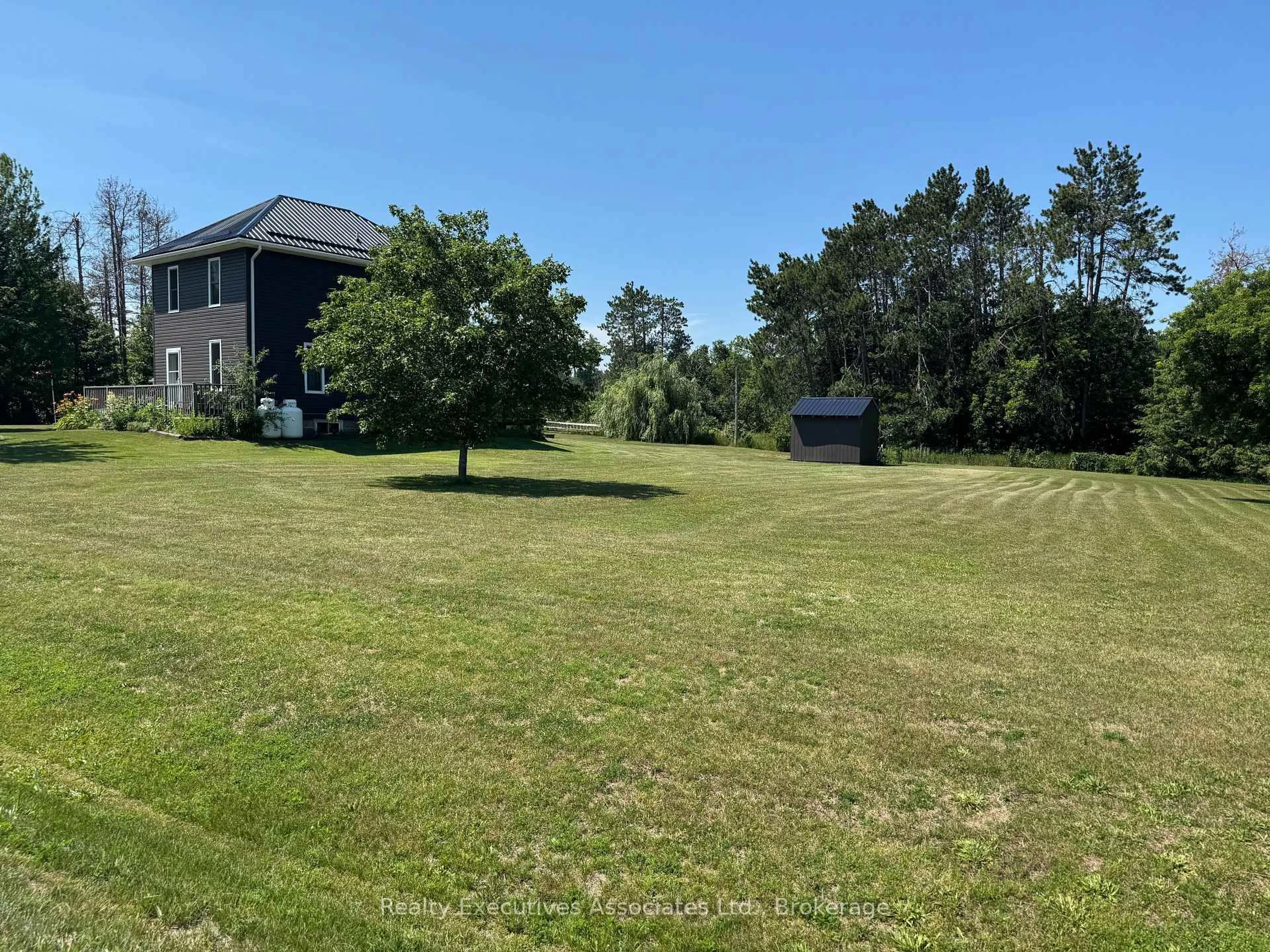A pic from outside/outdoor area/front of a property/back of a property/a pic from drone, water/lake/river/ocean view for 108 Godolphin Rd, Trent Hills Ontario K0K 3K0