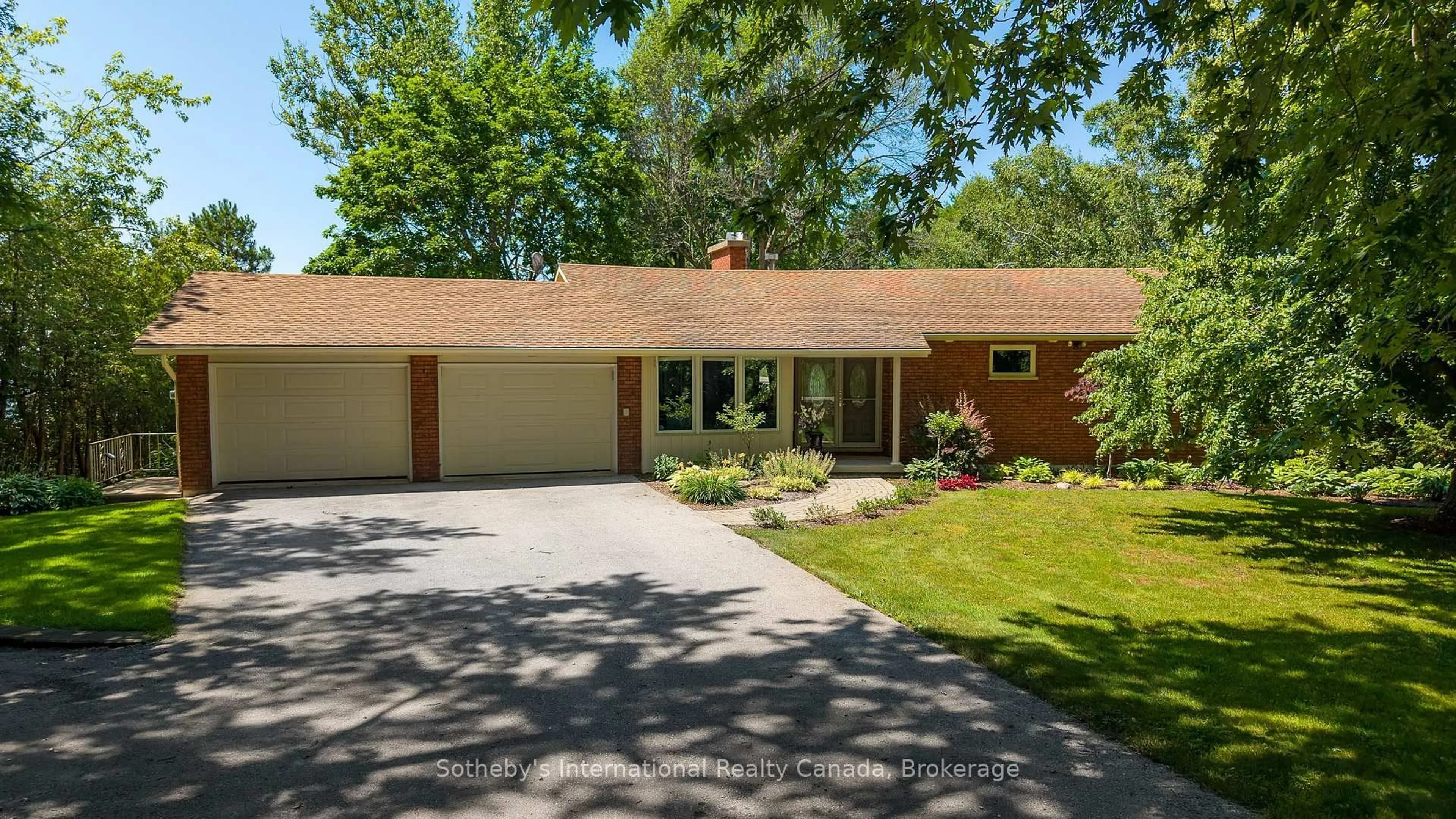 Home with brick exterior material, street for 359288 Grey Rd 15, Meaford Ontario N4K 5N3