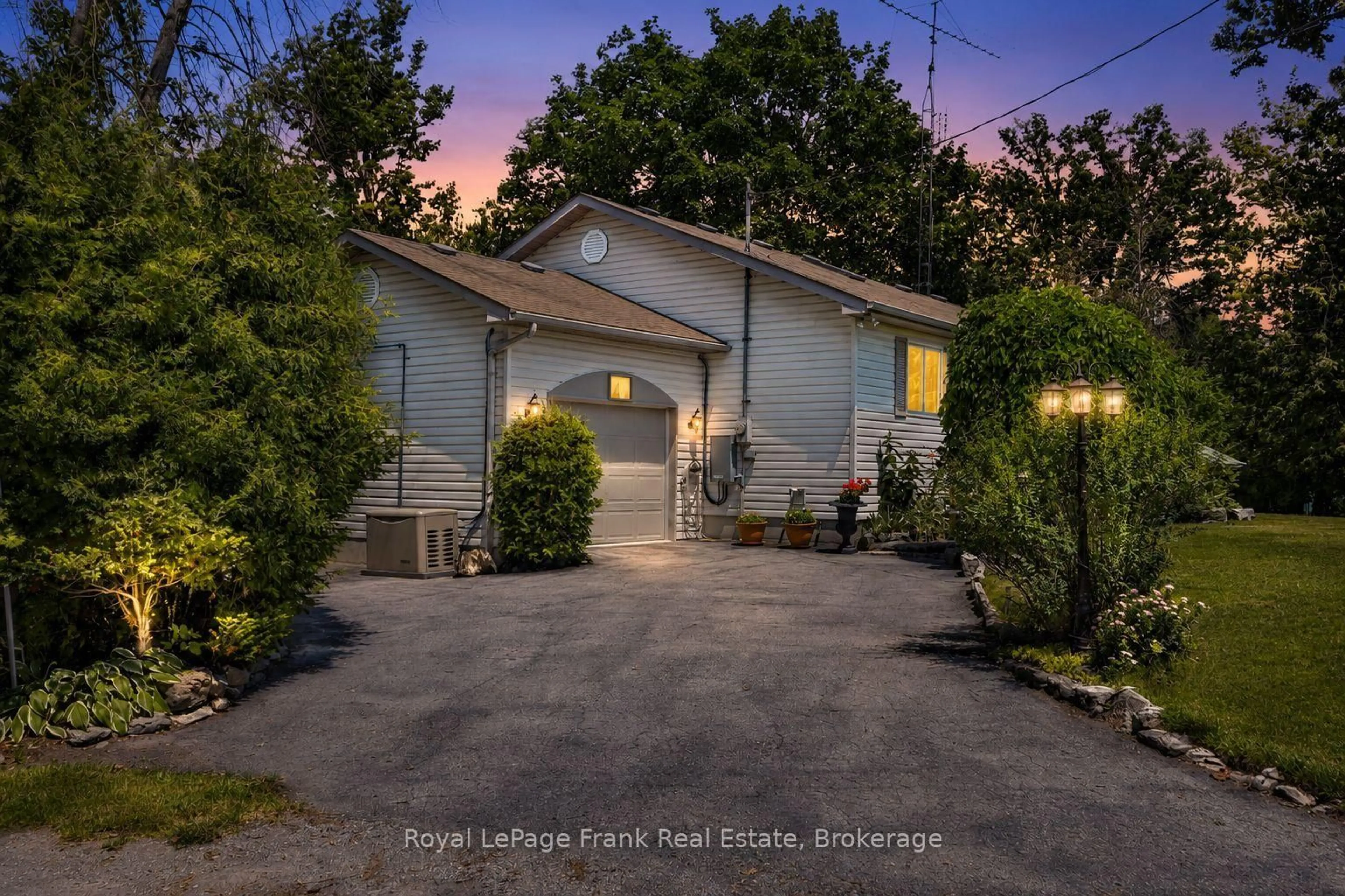 A pic from outside/outdoor area/front of a property/back of a property/a pic from drone, street for 2 Ideal Point Rd, Kawartha Lakes Ontario K0M 1A0