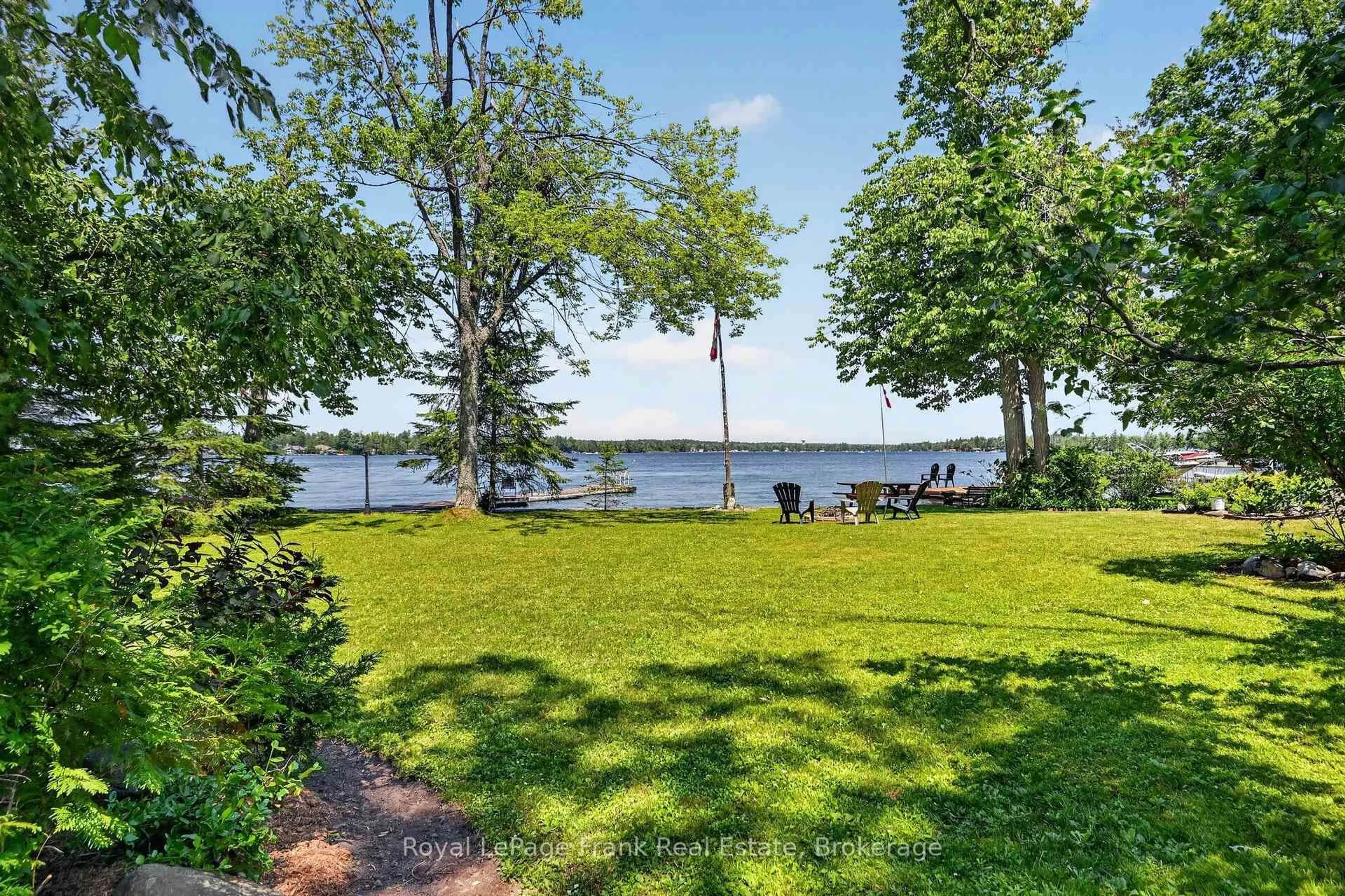 Patio, water/lake/river/ocean view for 2 Ideal Point Rd, Kawartha Lakes Ontario K0M 1A0