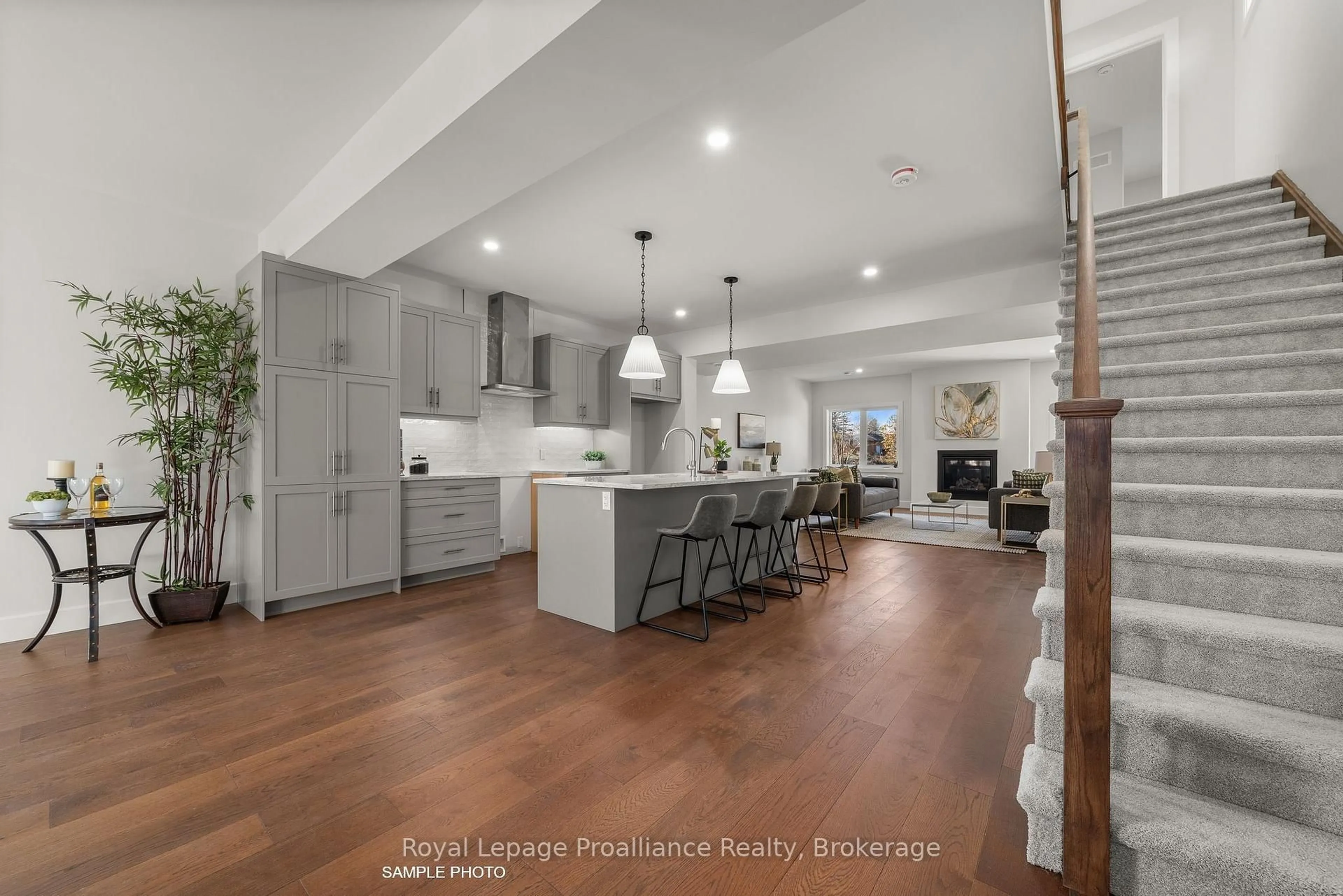 Open concept kitchen, unknown for 32 Fraser Dr, Quinte West Ontario K0K 1E0