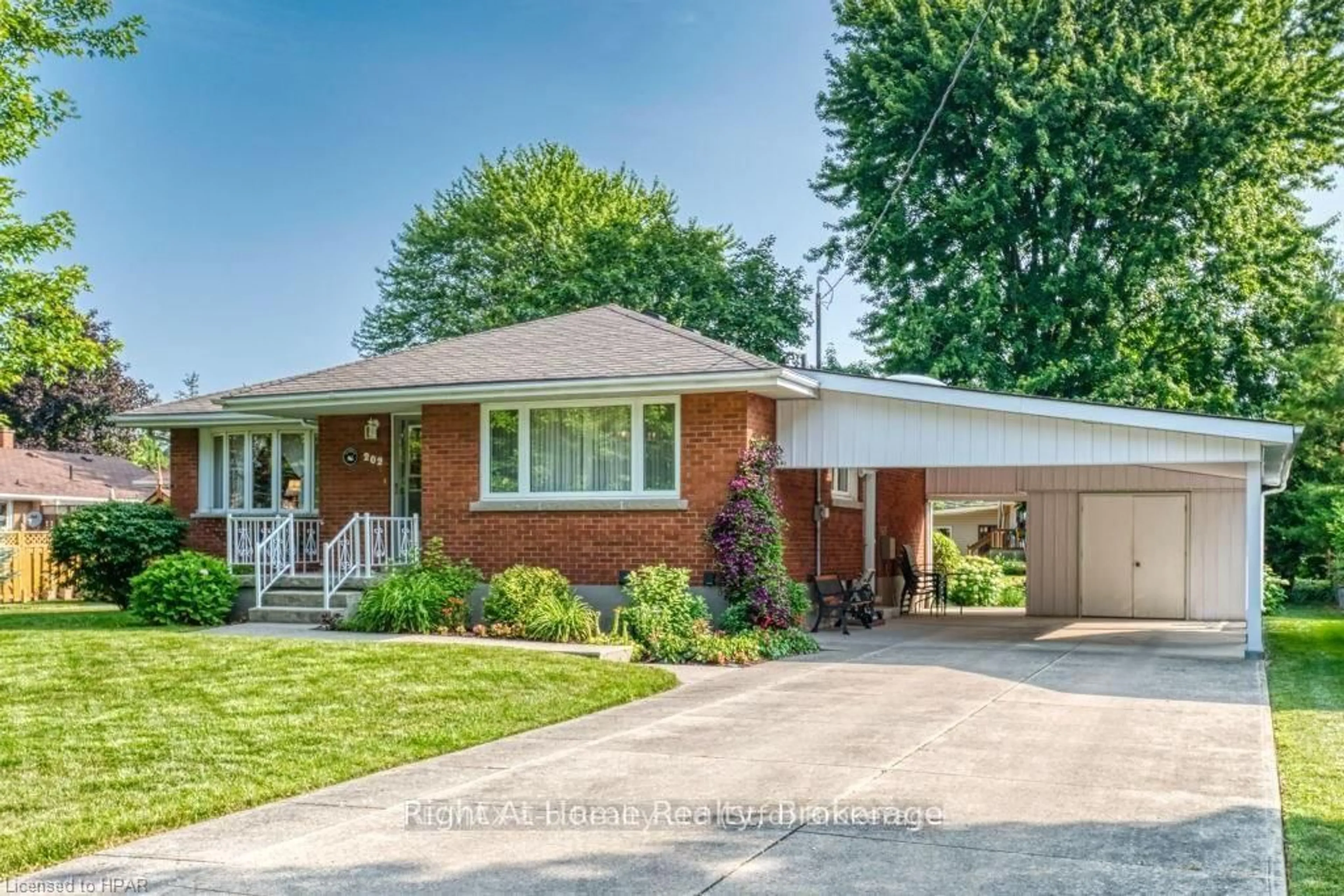 Home with brick exterior material, street for 202 Easson St, Stratford Ontario N5A 1N5