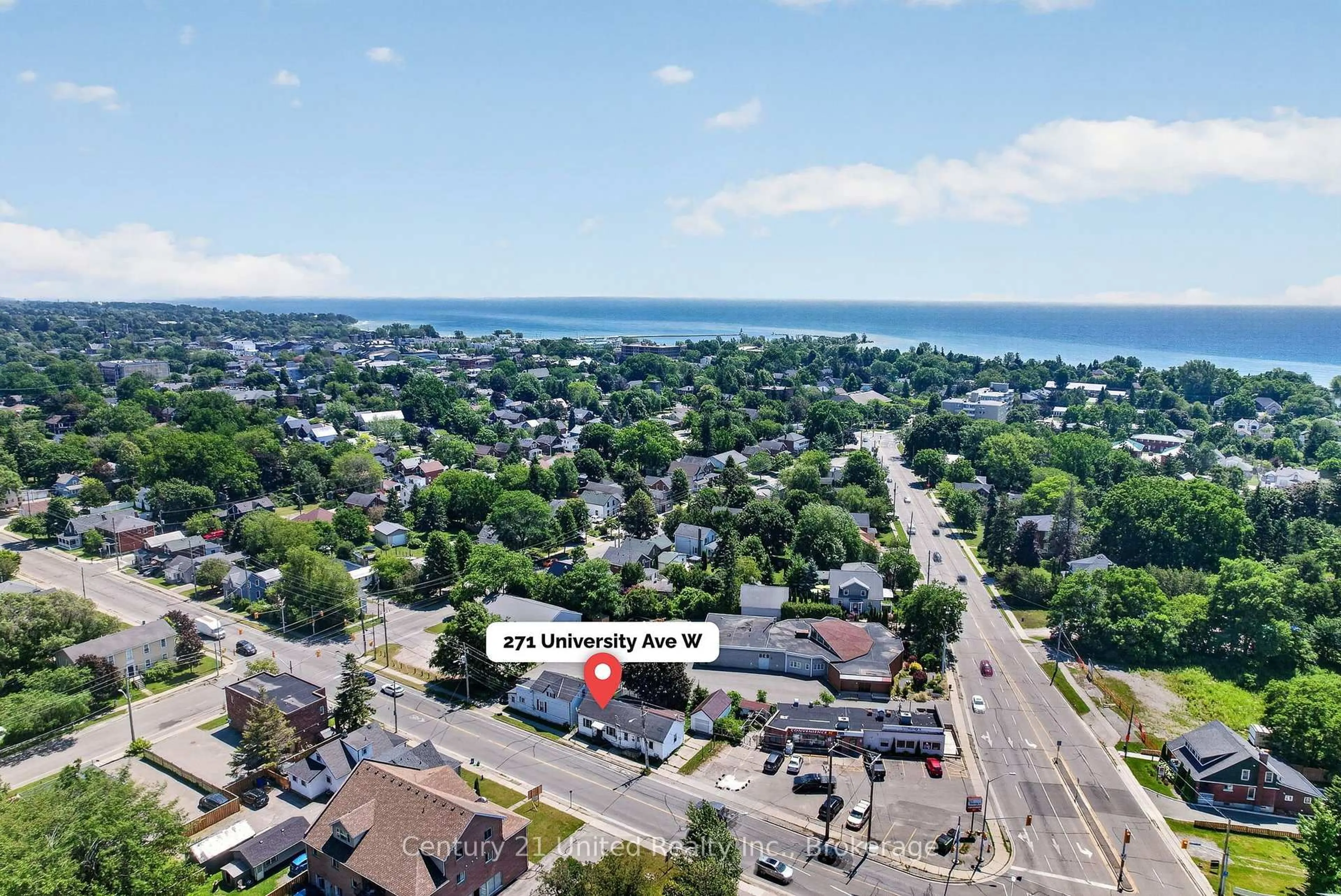 A pic from outside/outdoor area/front of a property/back of a property/a pic from drone, unknown for 271 University Ave, Cobourg Ontario K9A 2H8