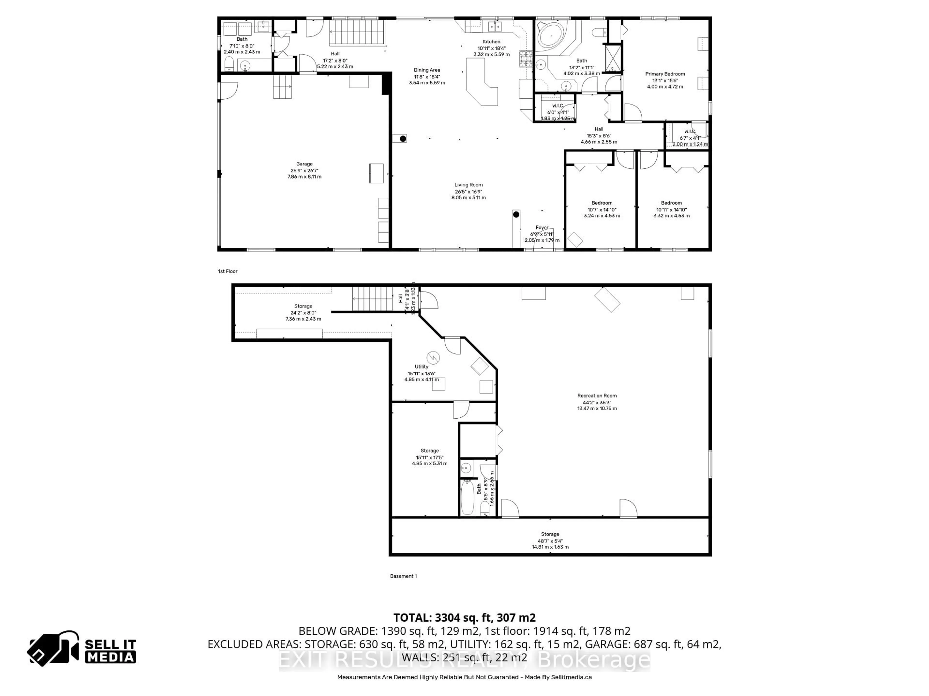 Floor plan for 638 St Thomas Rd, Russell Ontario K0A 1W0