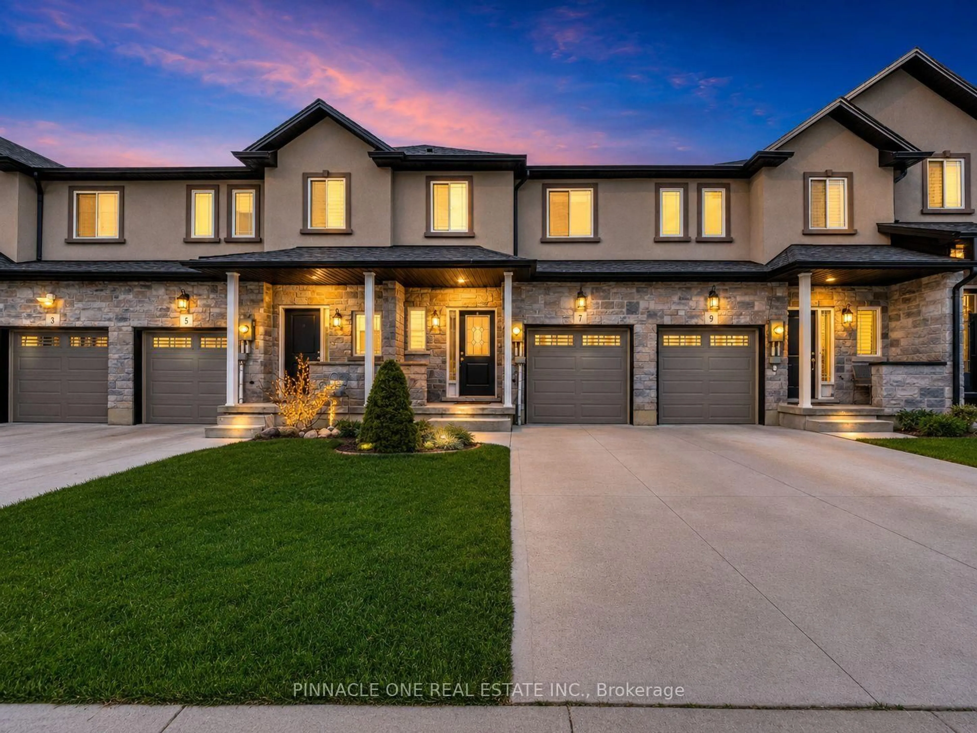 Home with brick exterior material, street for 7 Mistywood Dr, Hamilton Ontario L8J 2N6