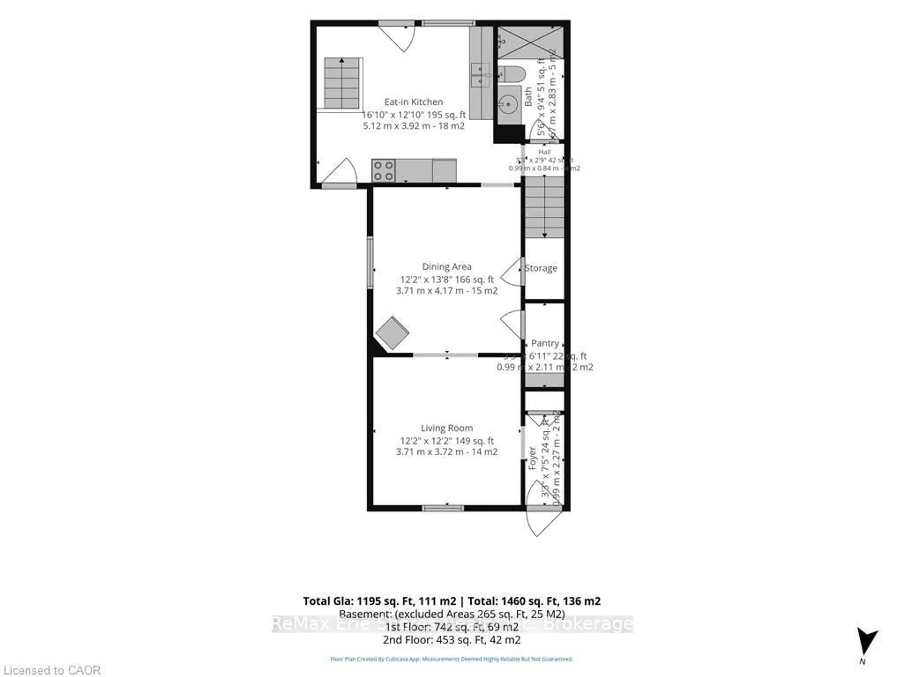 Floor plan for 302 Simcoe St, Woodstock Ontario N4S 1H9