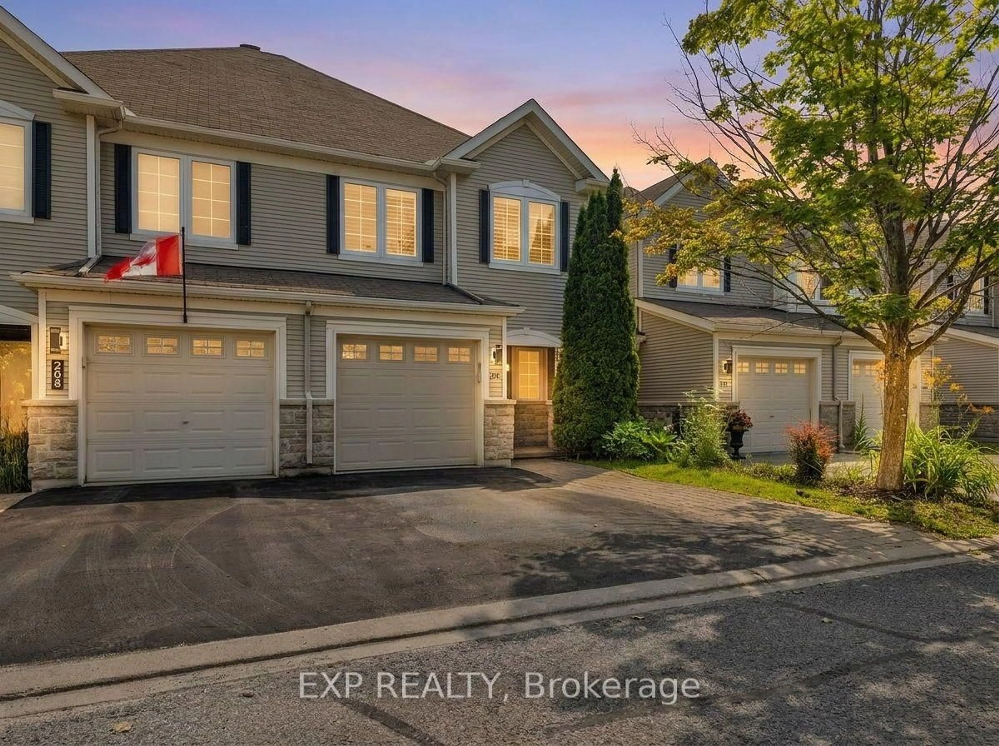 A pic from outside/outdoor area/front of a property/back of a property/a pic from drone, street for 210 WABISKAW Private, Ottawa Ontario K2J 0E6
