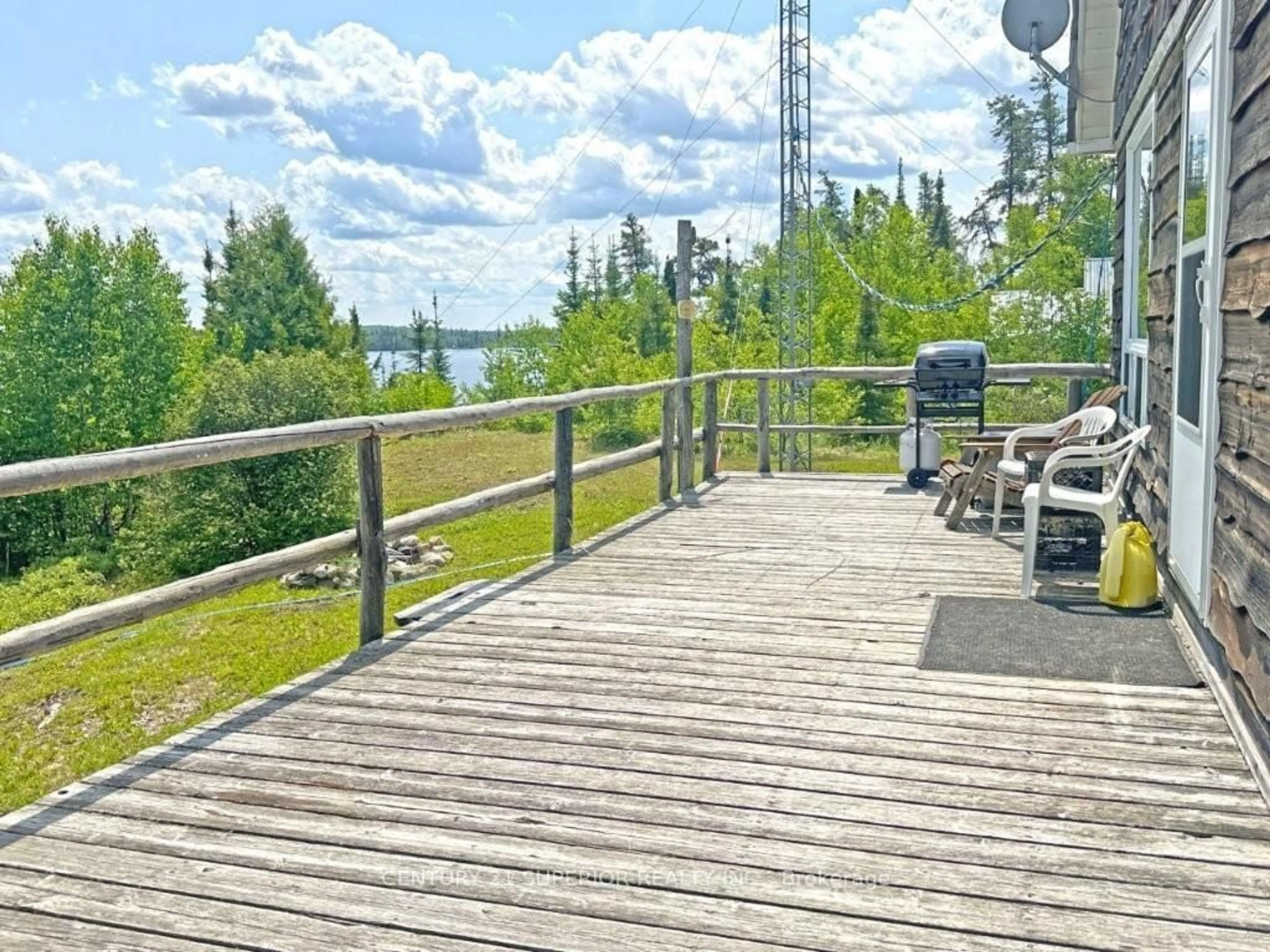 Patio, water/lake/river/ocean view for 234 Eagle Nest Road, Greenstone Ontario P0T 2H0