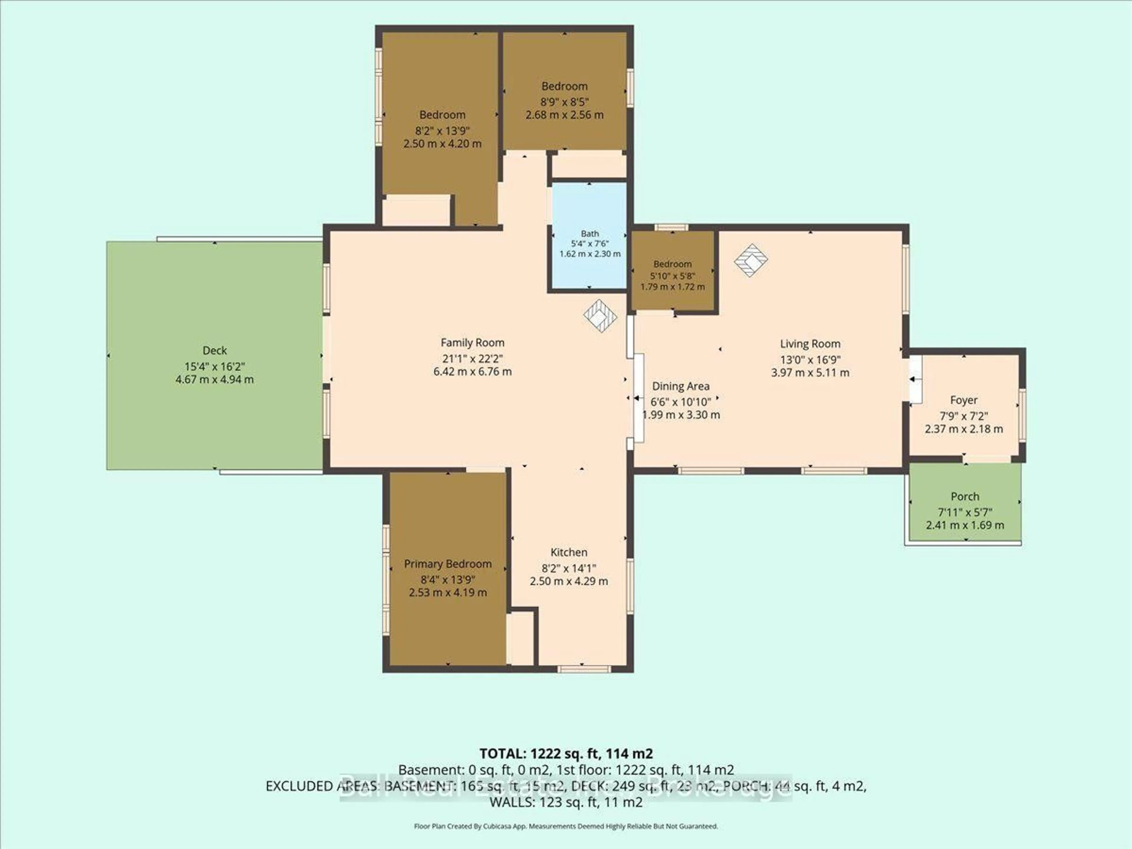 Floor plan for 408 Jennison Rd, Hastings Ontario K0L 1W0