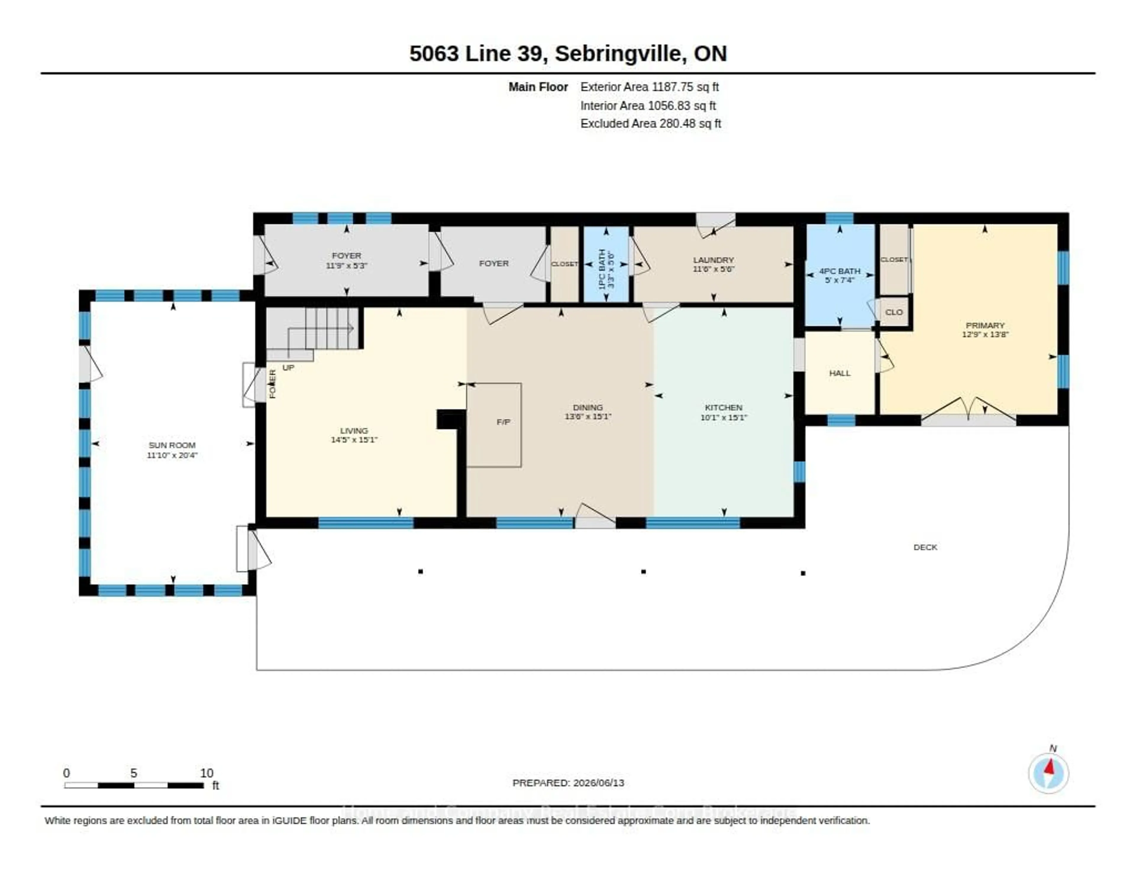 Floor plan for 5063 LINE 39, Perth East Ontario N0K 1X0