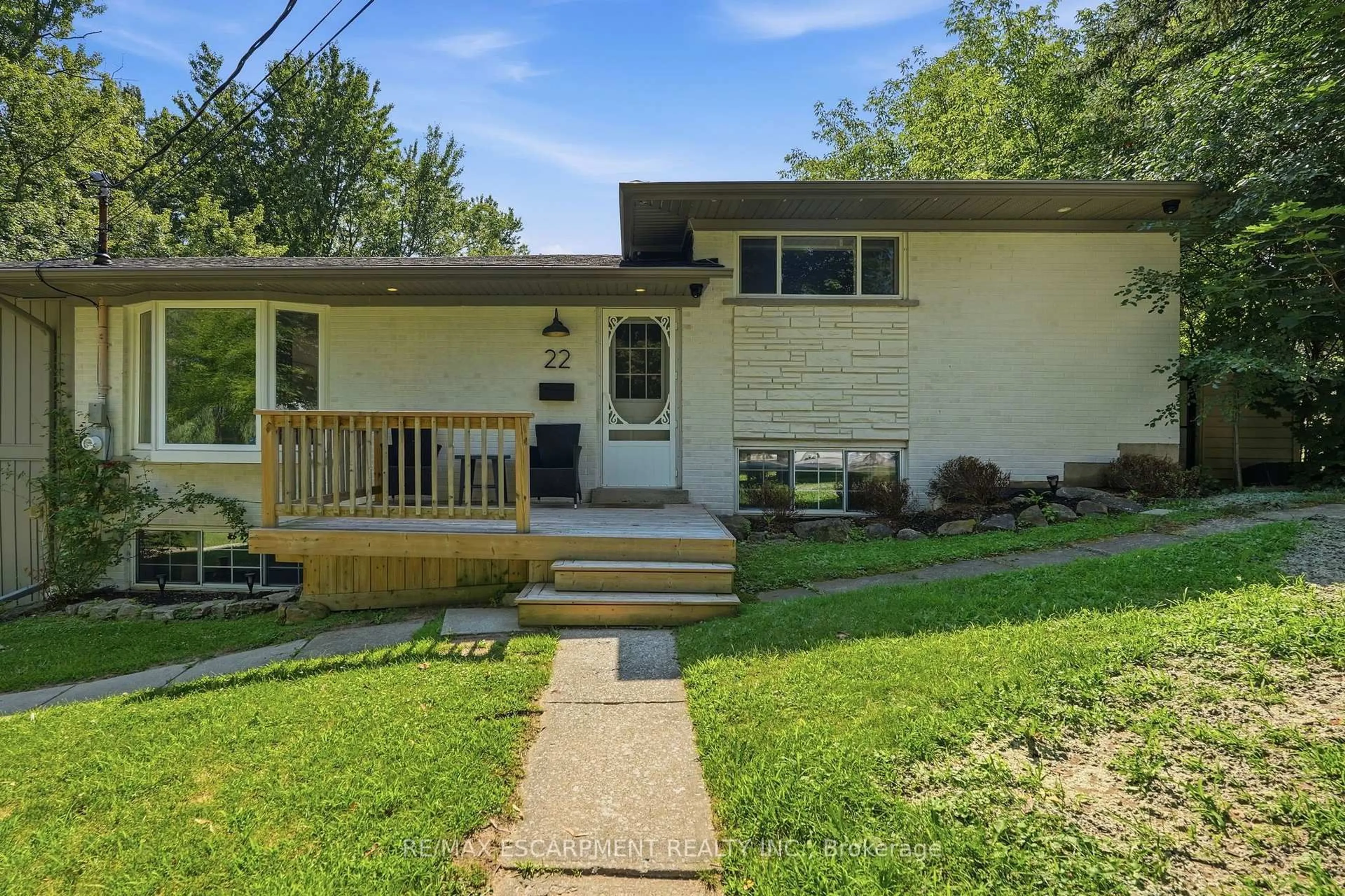 Home with vinyl exterior material, street for 22 Rosebough St, Hamilton Ontario L9H 5C5