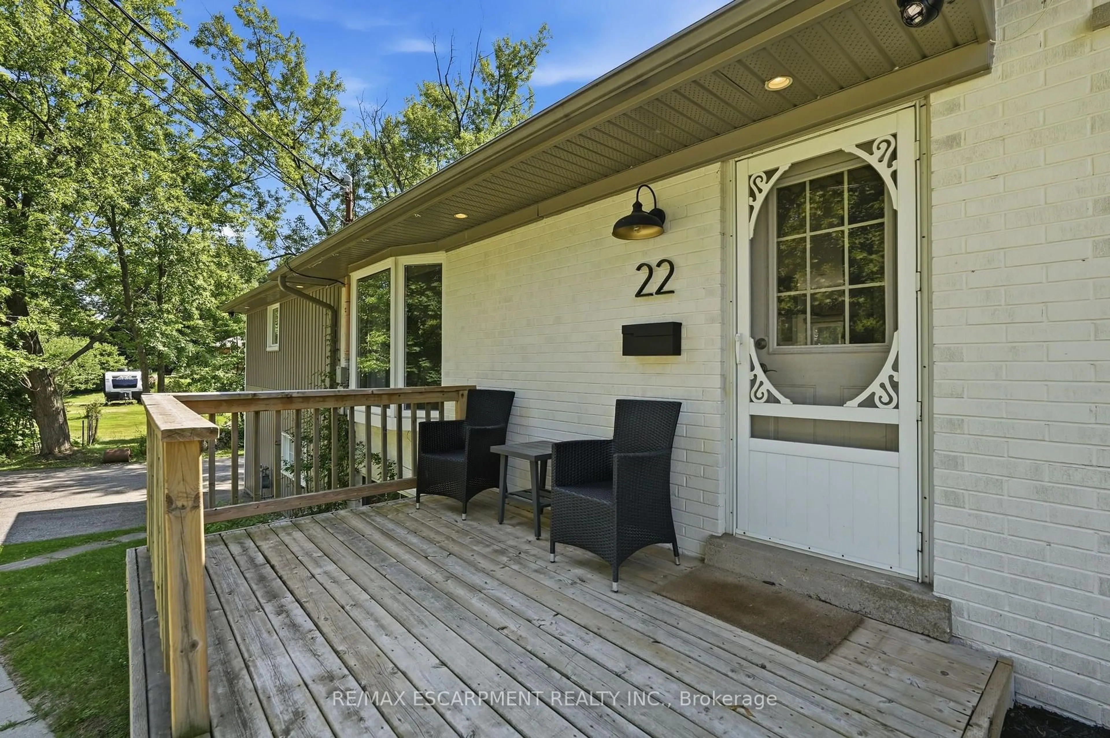 Patio, unknown for 22 Rosebough St, Hamilton Ontario L9H 5C5