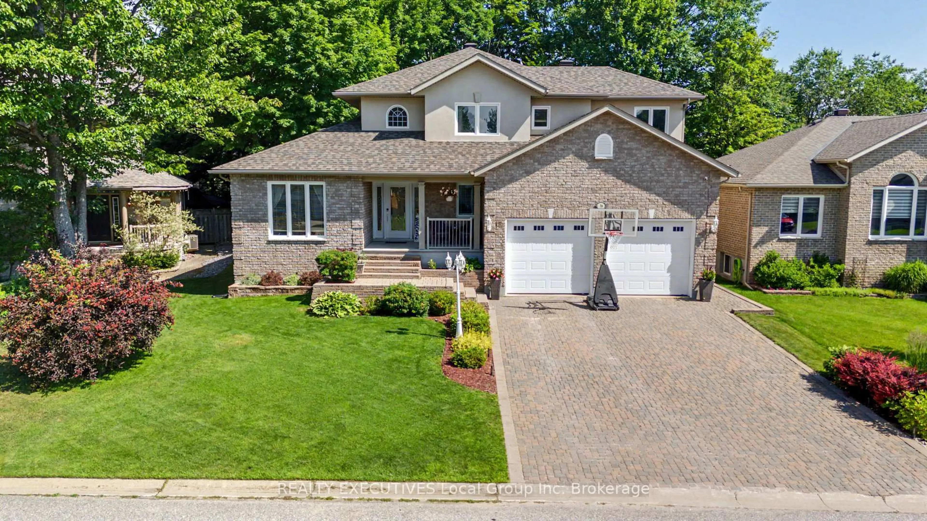 Home with brick exterior material, street for 16 VERMONT Cres, North Bay Ontario P1C 1L5