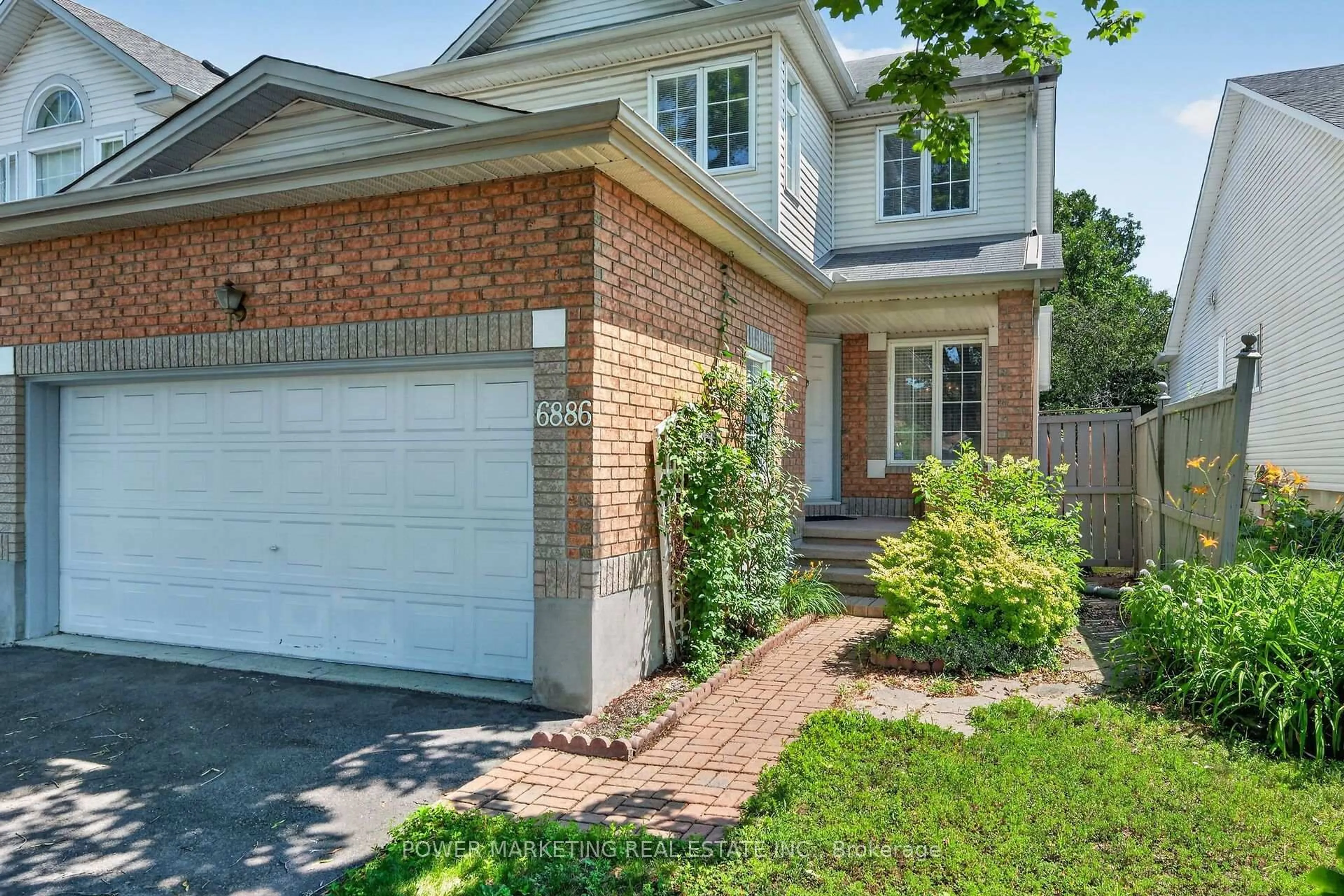 Home with brick exterior material, street for 6886 EDGAR BRAULT St, Orleans Ontario K1C 1L7