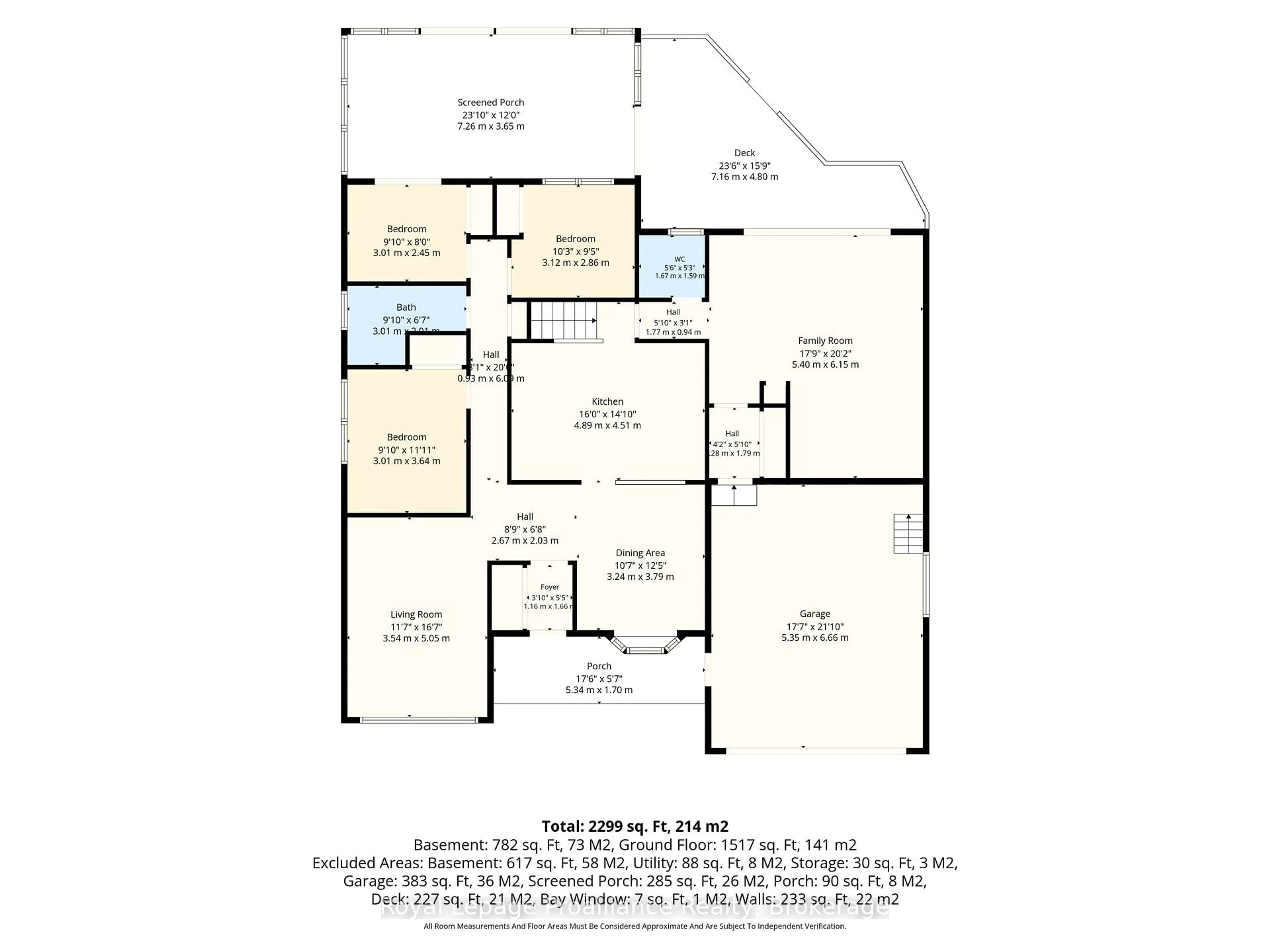 Floor plan for 11 Addison St, Brighton Ontario K0K 1H0