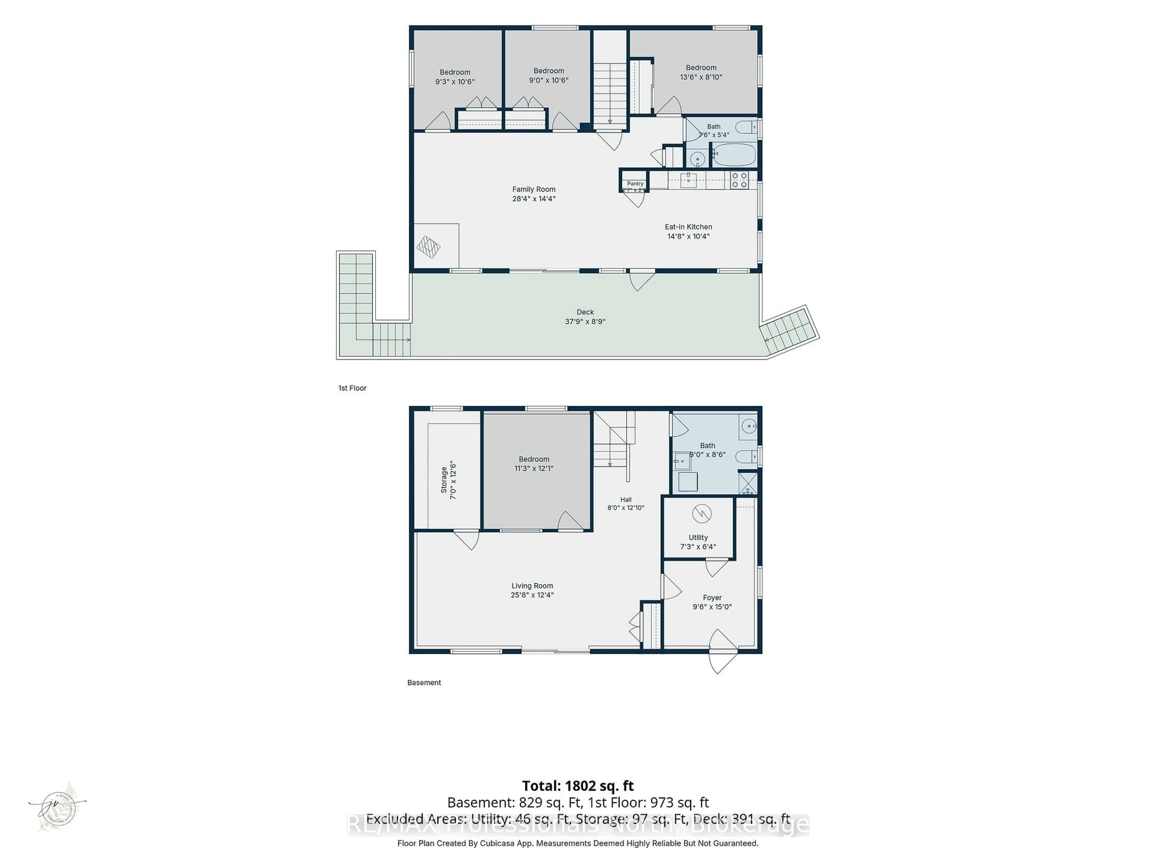 Floor plan for 13 Hickory Cres, Seguin Ontario P0C 1J0