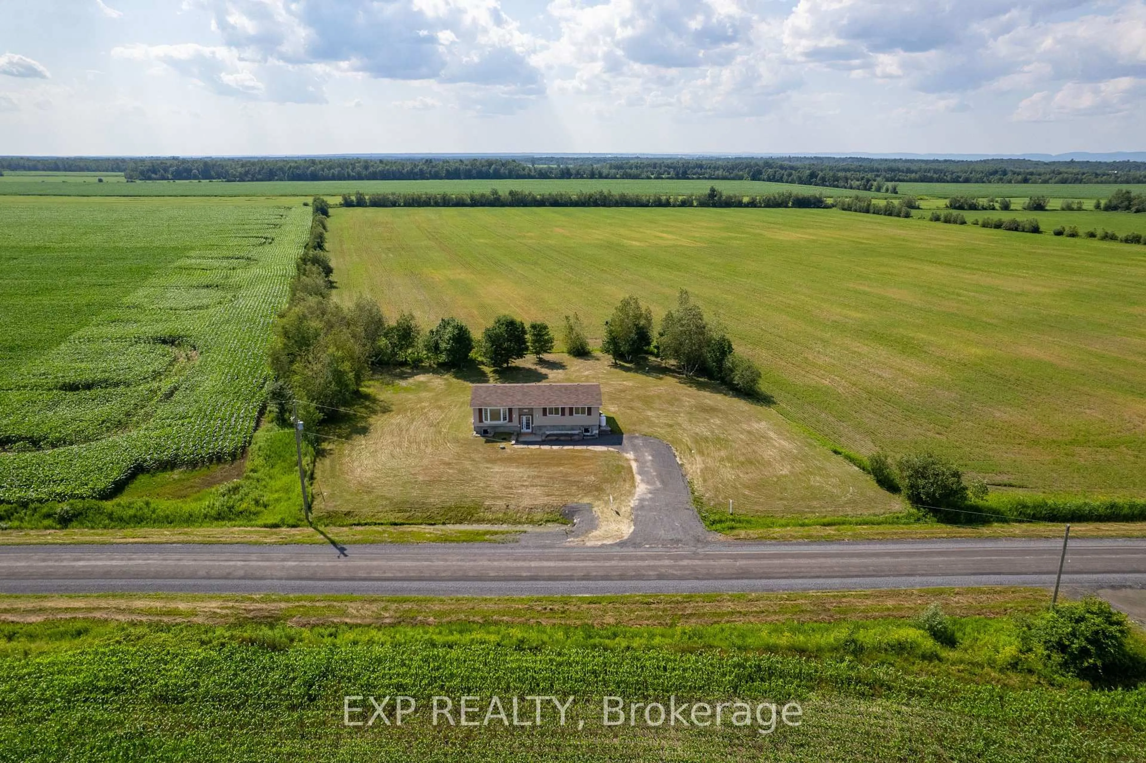 A pic from outside/outdoor area/front of a property/back of a property/a pic from drone, water/lake/river/ocean view for 2740 CLAUDE DUVAL Sdrd, The Nation Ontario K0B 1R0