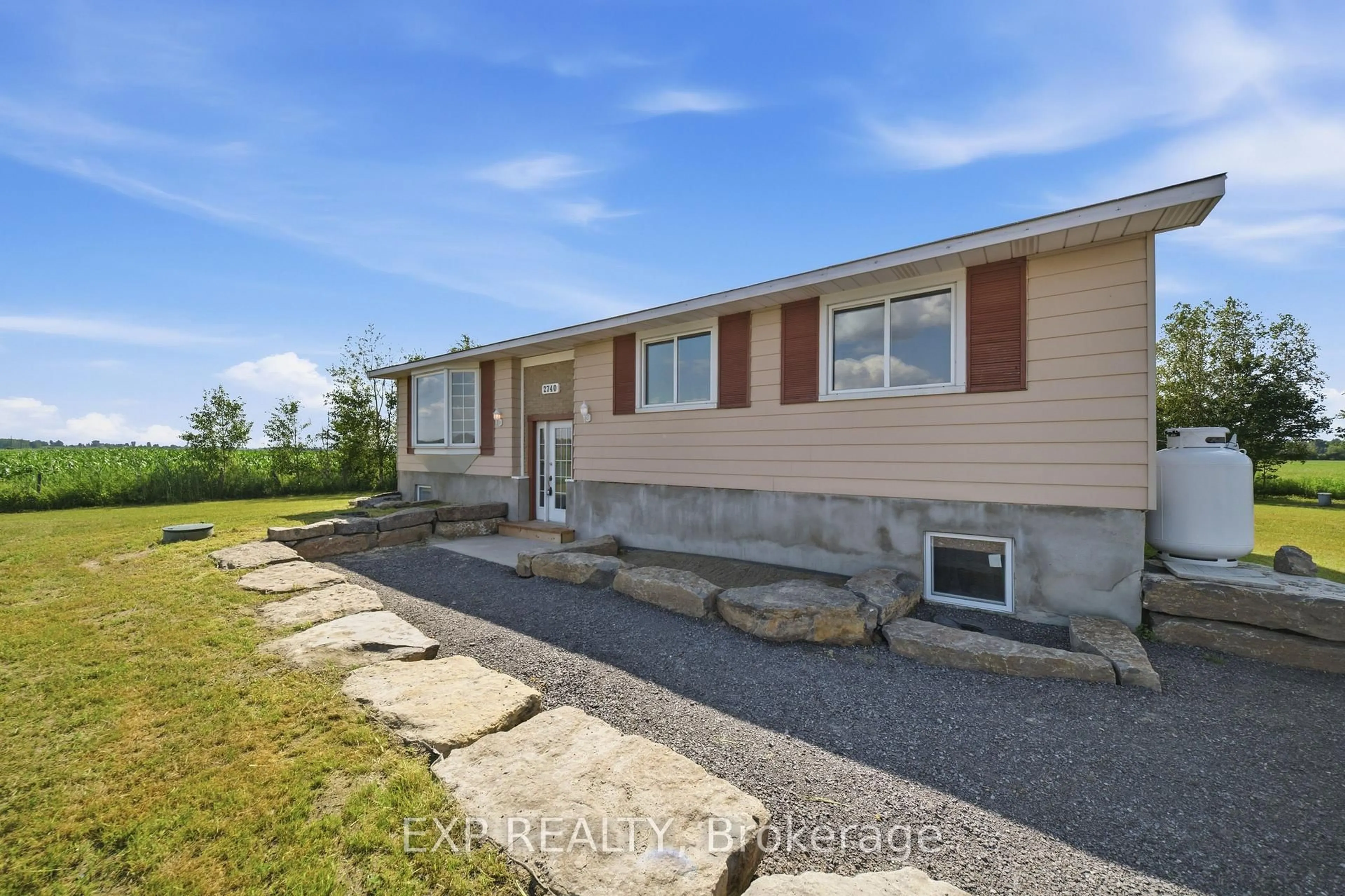 A pic from outside/outdoor area/front of a property/back of a property/a pic from drone, unknown for 2740 CLAUDE DUVAL Sdrd, The Nation Ontario K0B 1R0