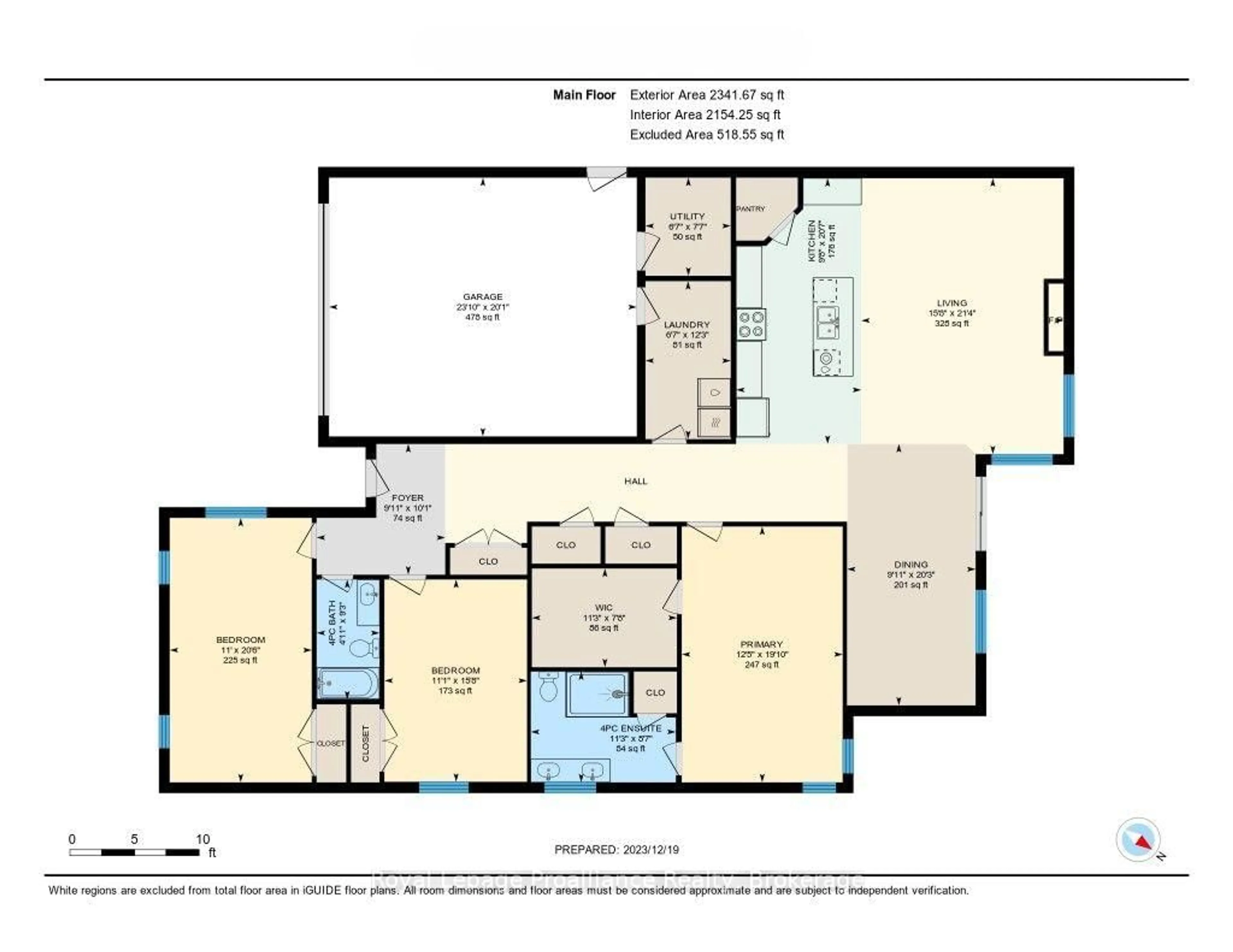 Floor plan for 36 Fraser Dr, Quinte West Ontario K0K 1E0
