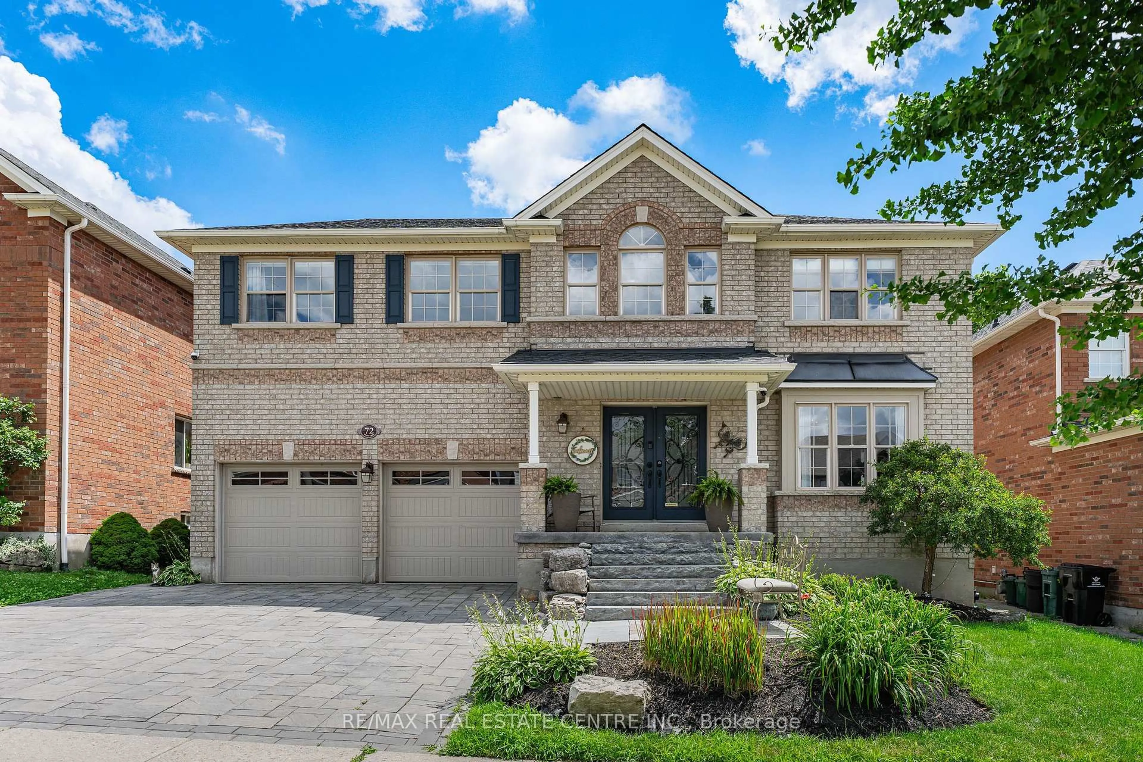 Home with brick exterior material, street for 72 Swift Cres, Cambridge Ontario N1P 1J9