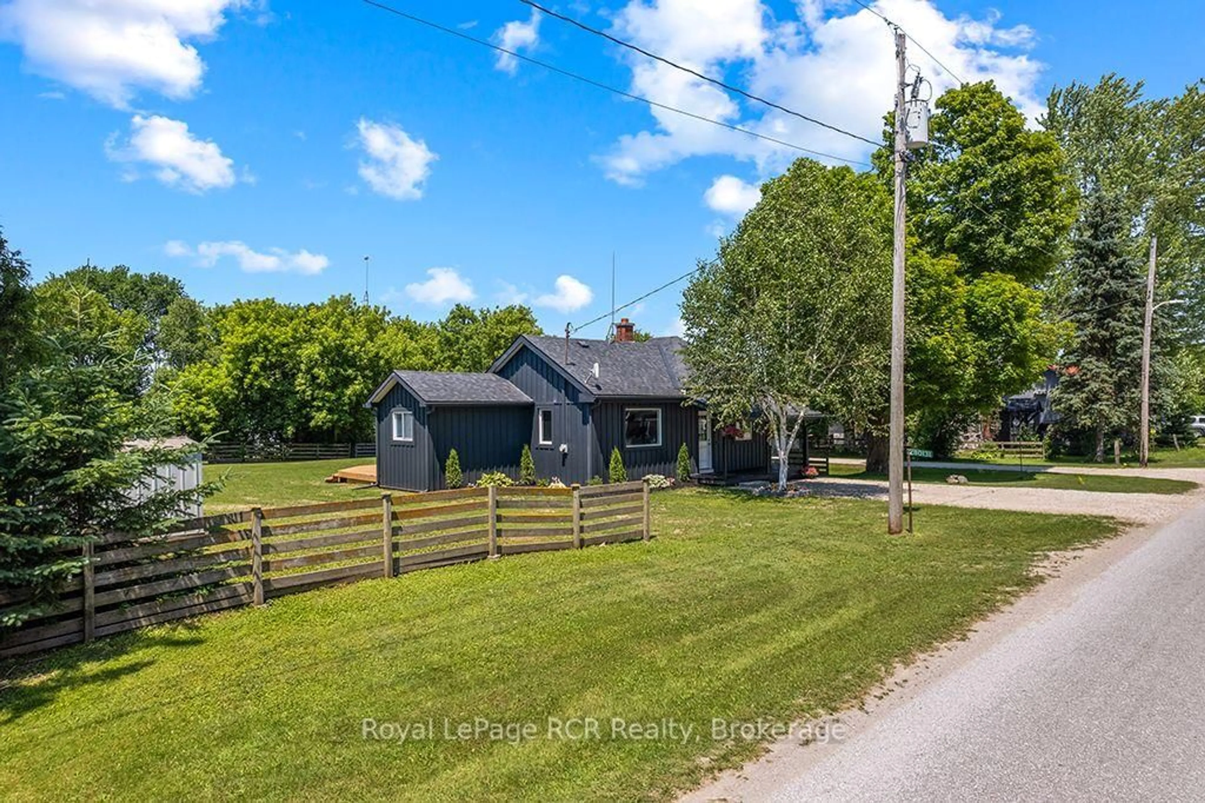 A pic from outside/outdoor area/front of a property/back of a property/a pic from drone, street for 280131 Artemesia-Southgate Townline, Grey Highlands Ontario N0C 1L0