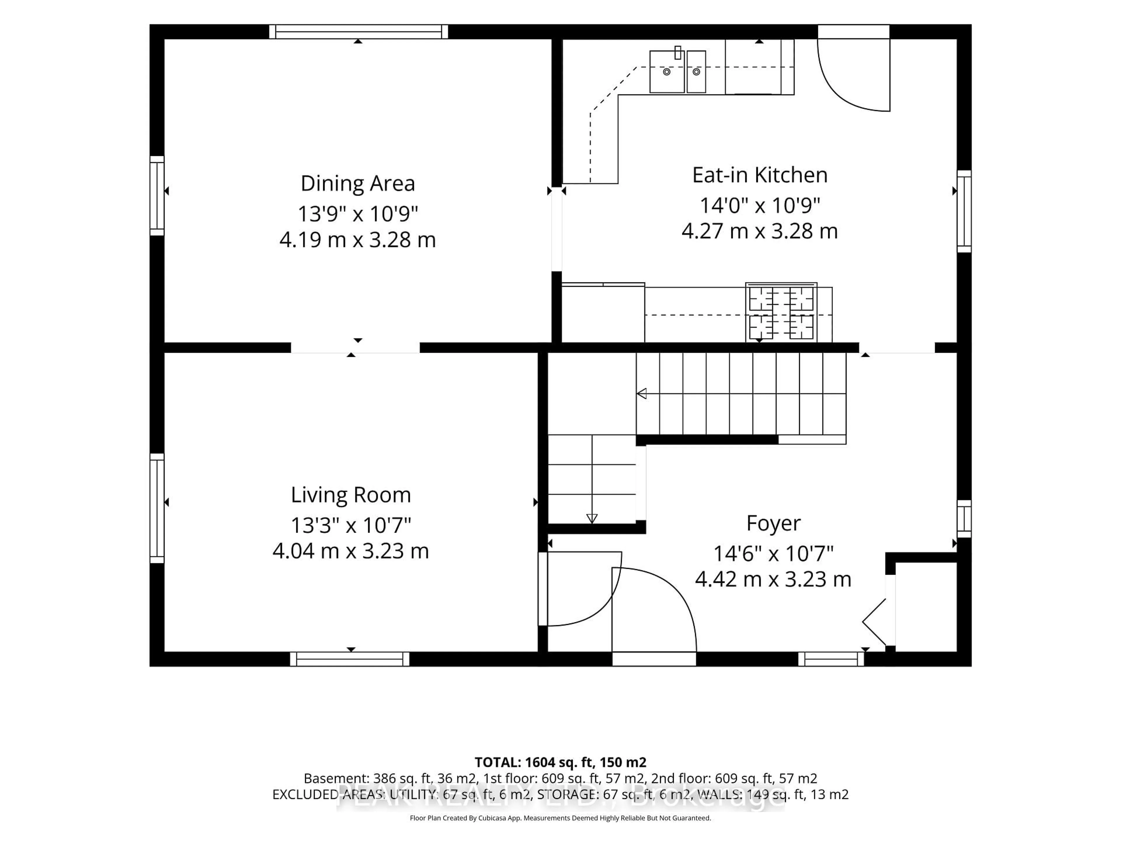 Floor plan for 41 Banfield St, Brant Ontario N3L 2Y7